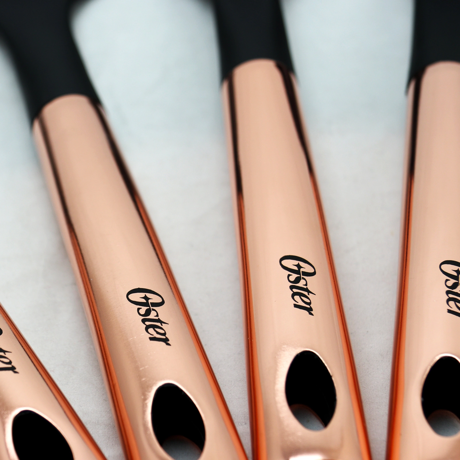 Oster Kitchen Bliss Kitchen Tools Set with Rose Gold Handle, Set of 5
