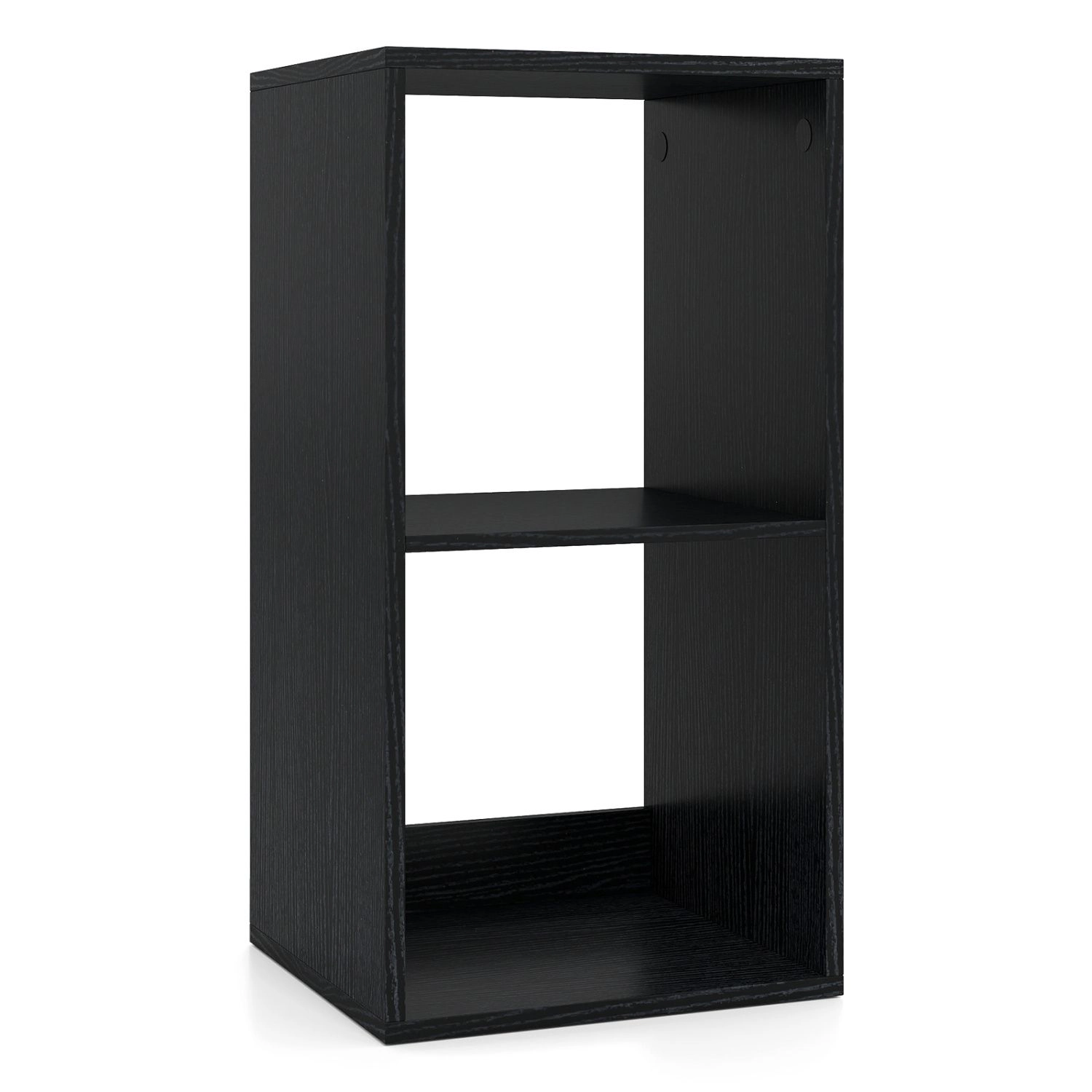 SlickBlue 3 Tier Cube Bookcase Open Back Storage Shelf Organizer for Home Office