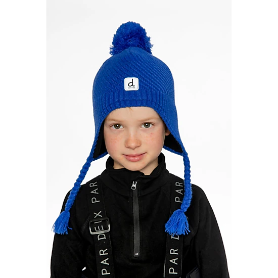 Deux par Deux Boys Winter Peruvian Knit Hat with Pompom