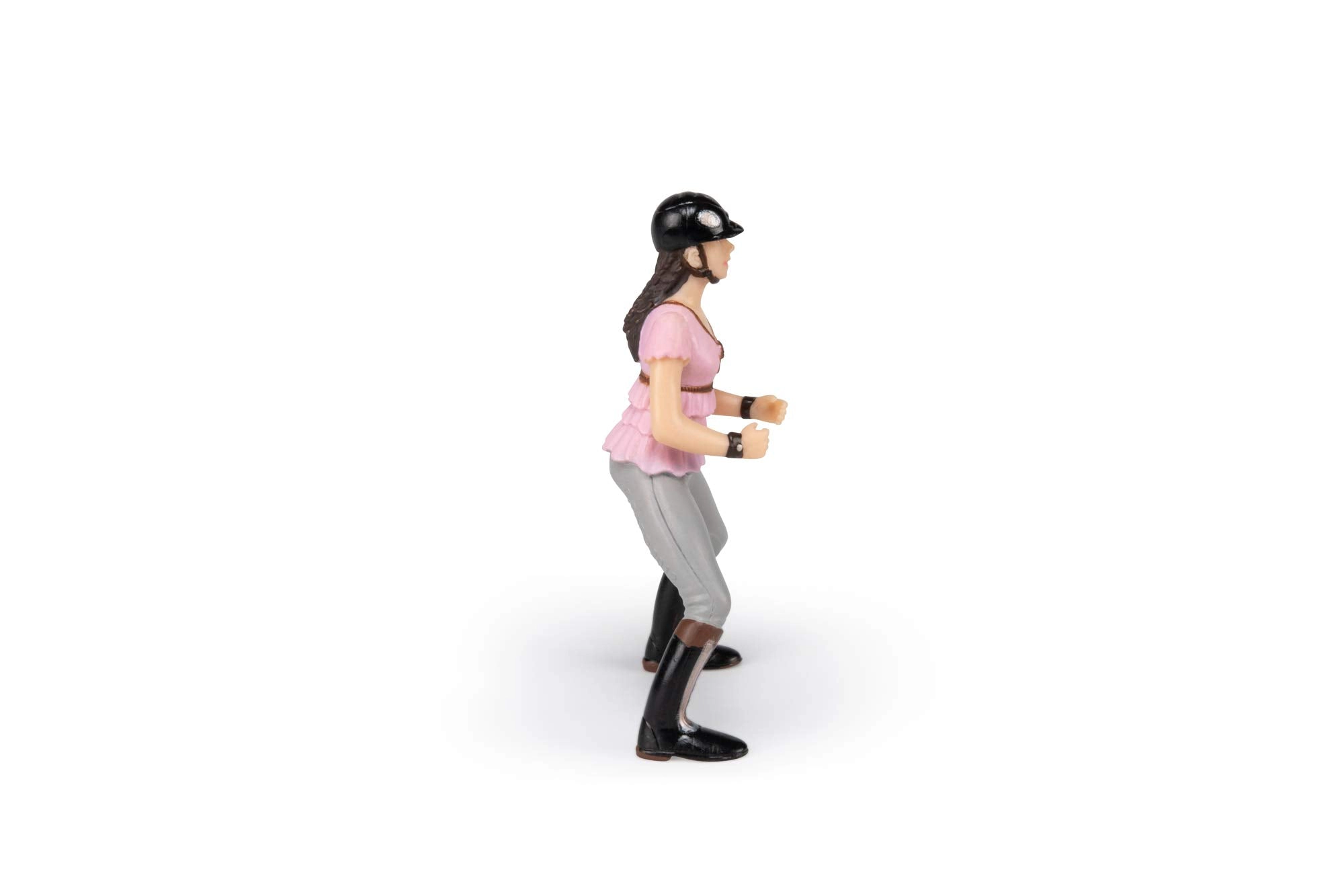 Papo Trendy Riding Girl Pink - Hand-Painted Collectible Figurine 52006