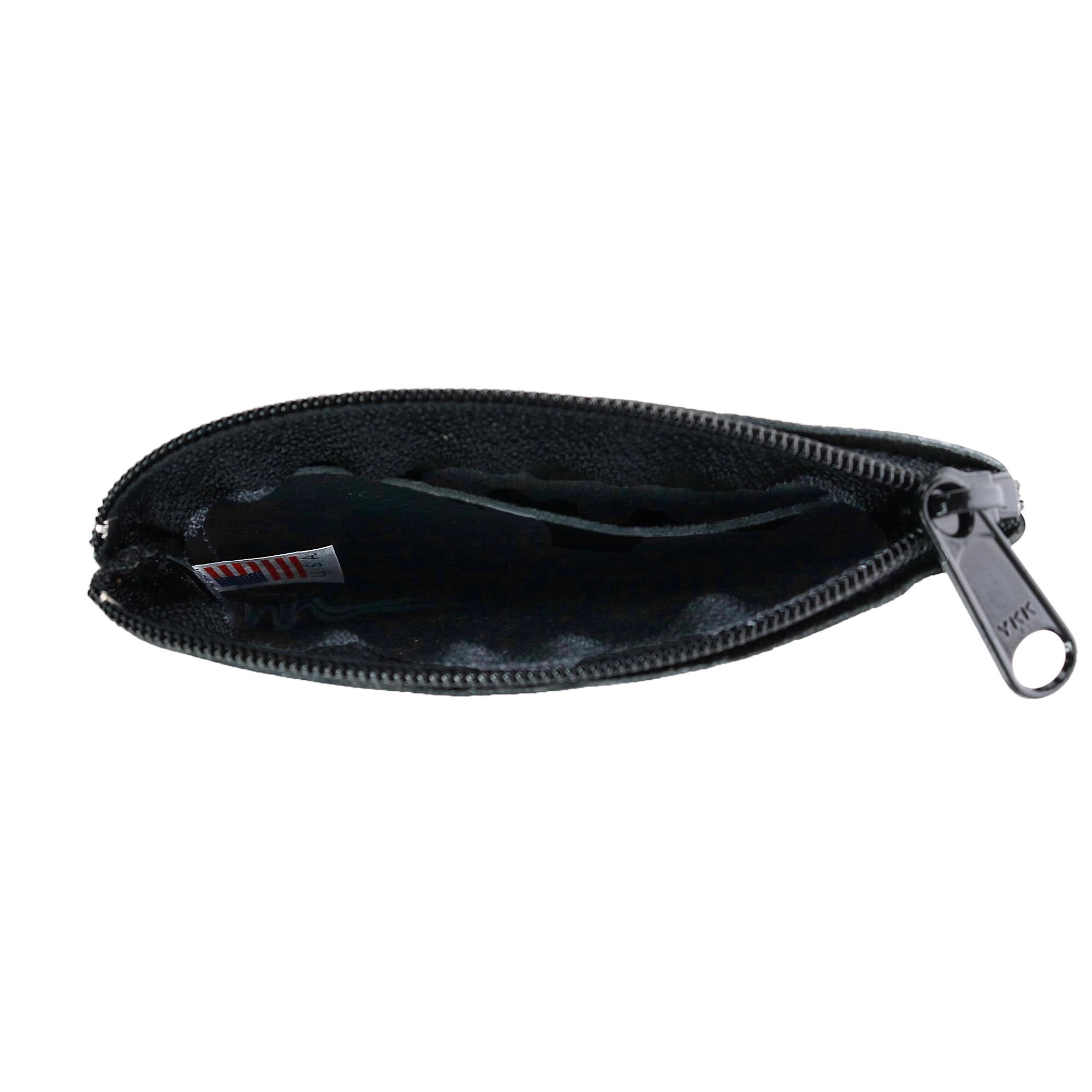 CTM Leather Credit Card Pouch and Coin Holder
