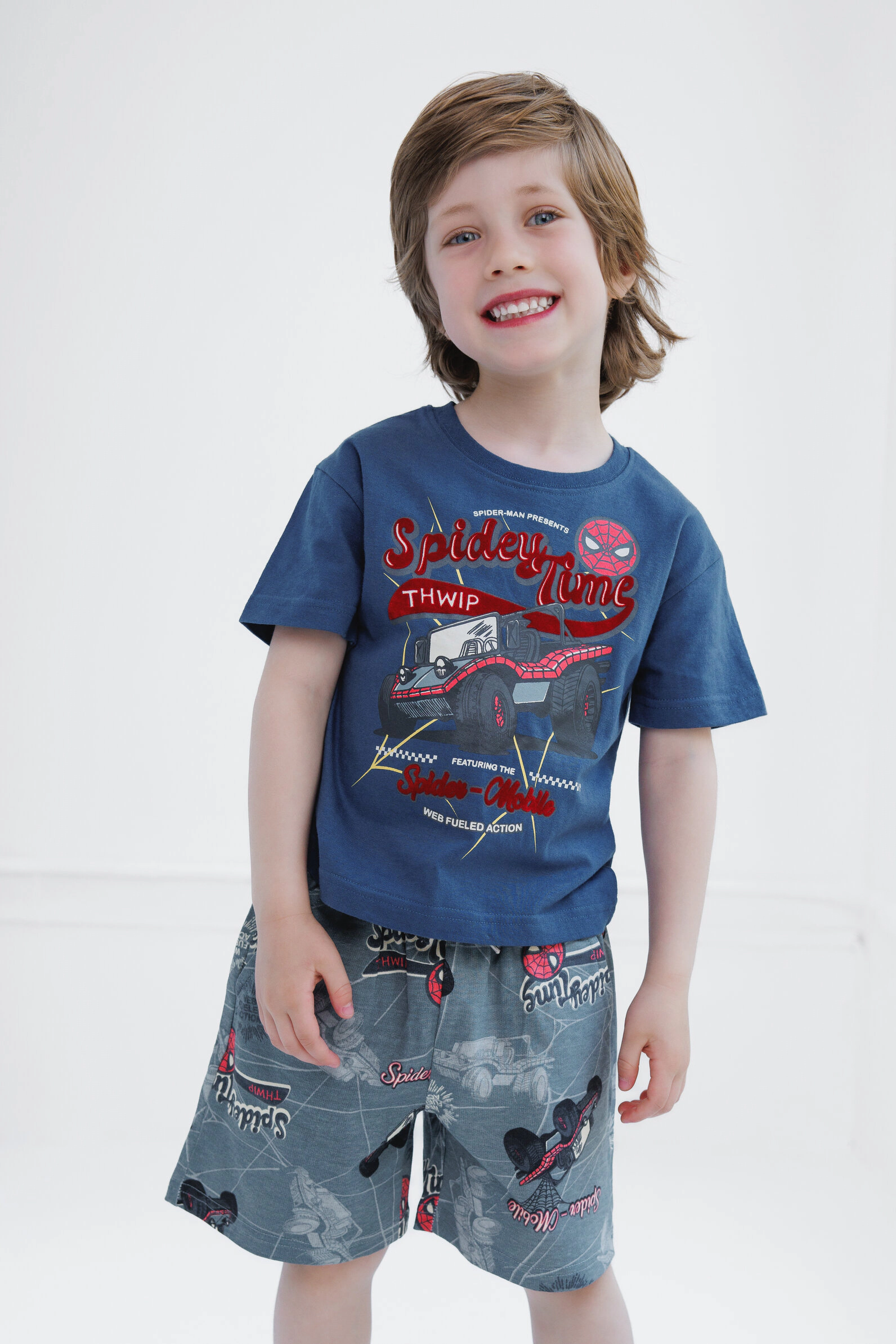 Marvel Boys' 2-Piece T-Shirt and Shorts Set