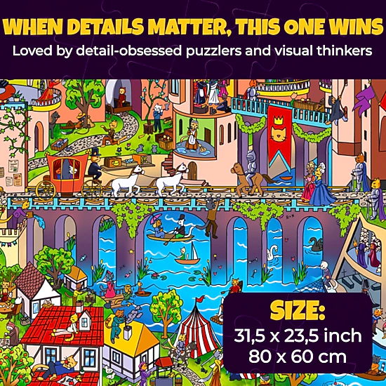 QUOKKA 1000-Piece Jigsaw Puzzles for Adults – Cruise Vistas