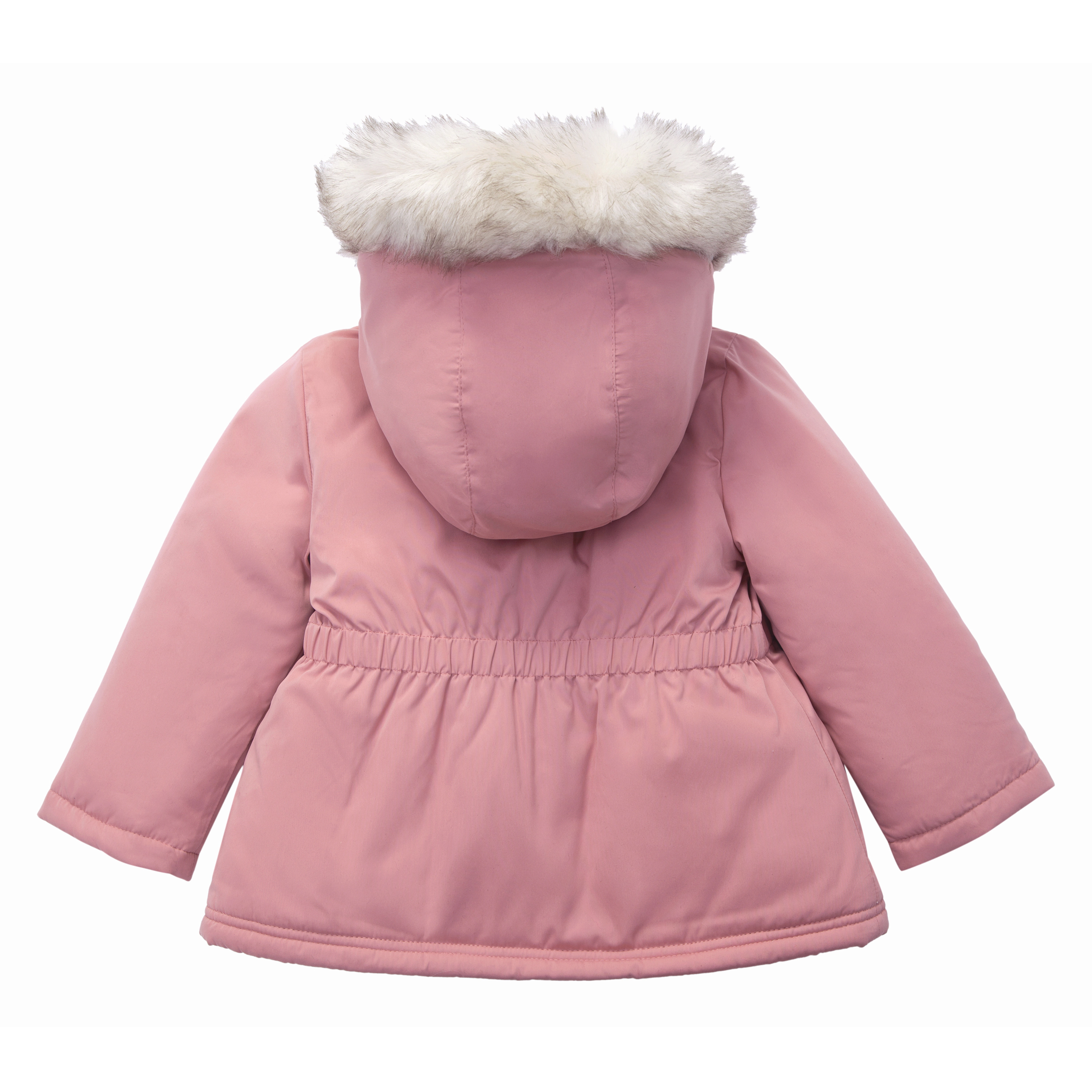 Rokka&Rolla Baby Girls Sherpa-Lined Puffer Jacket