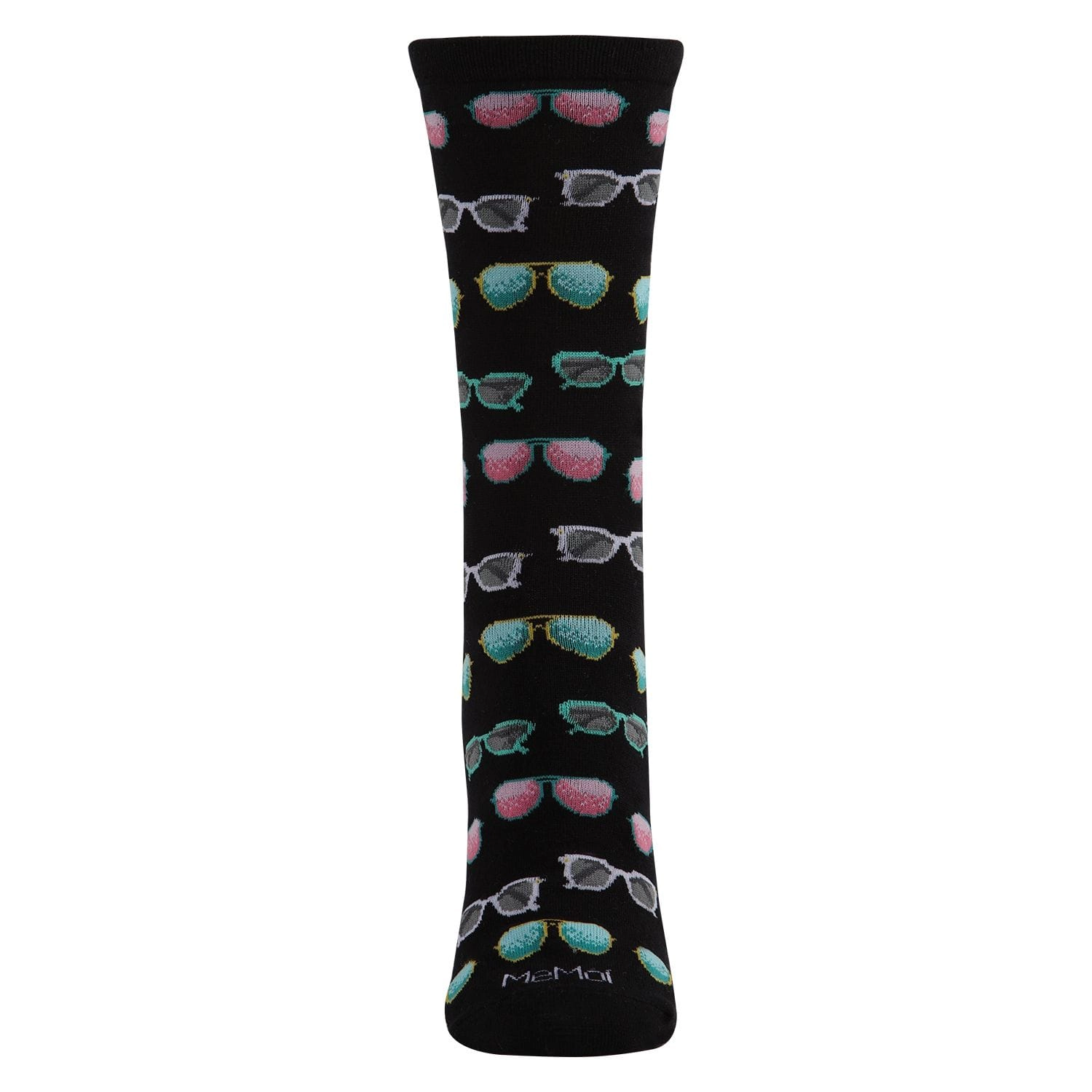 MeMoi Future So Bright Bamboo Blend Crew Socks