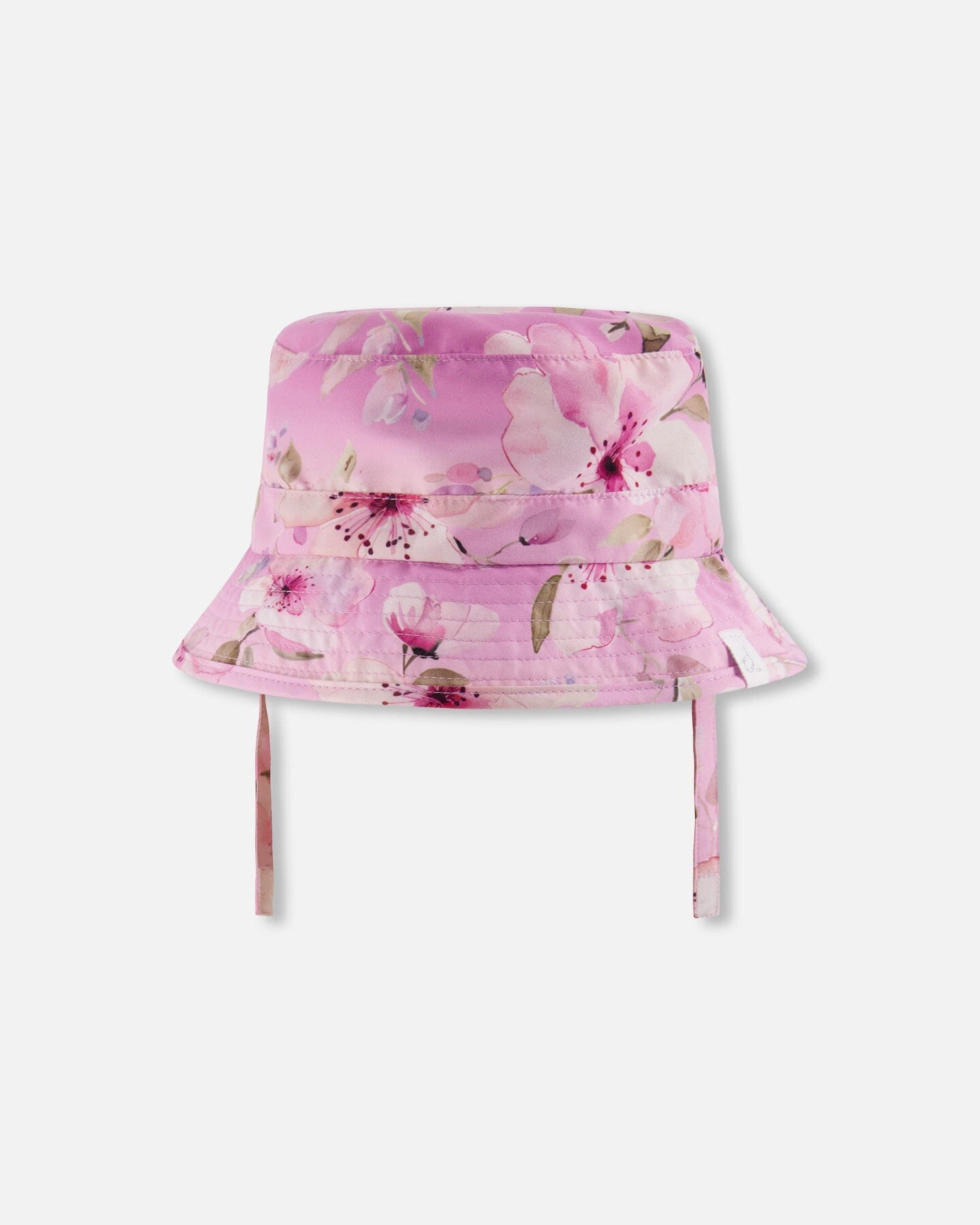 Deux par Deux Girls Beach Hat Flower Print