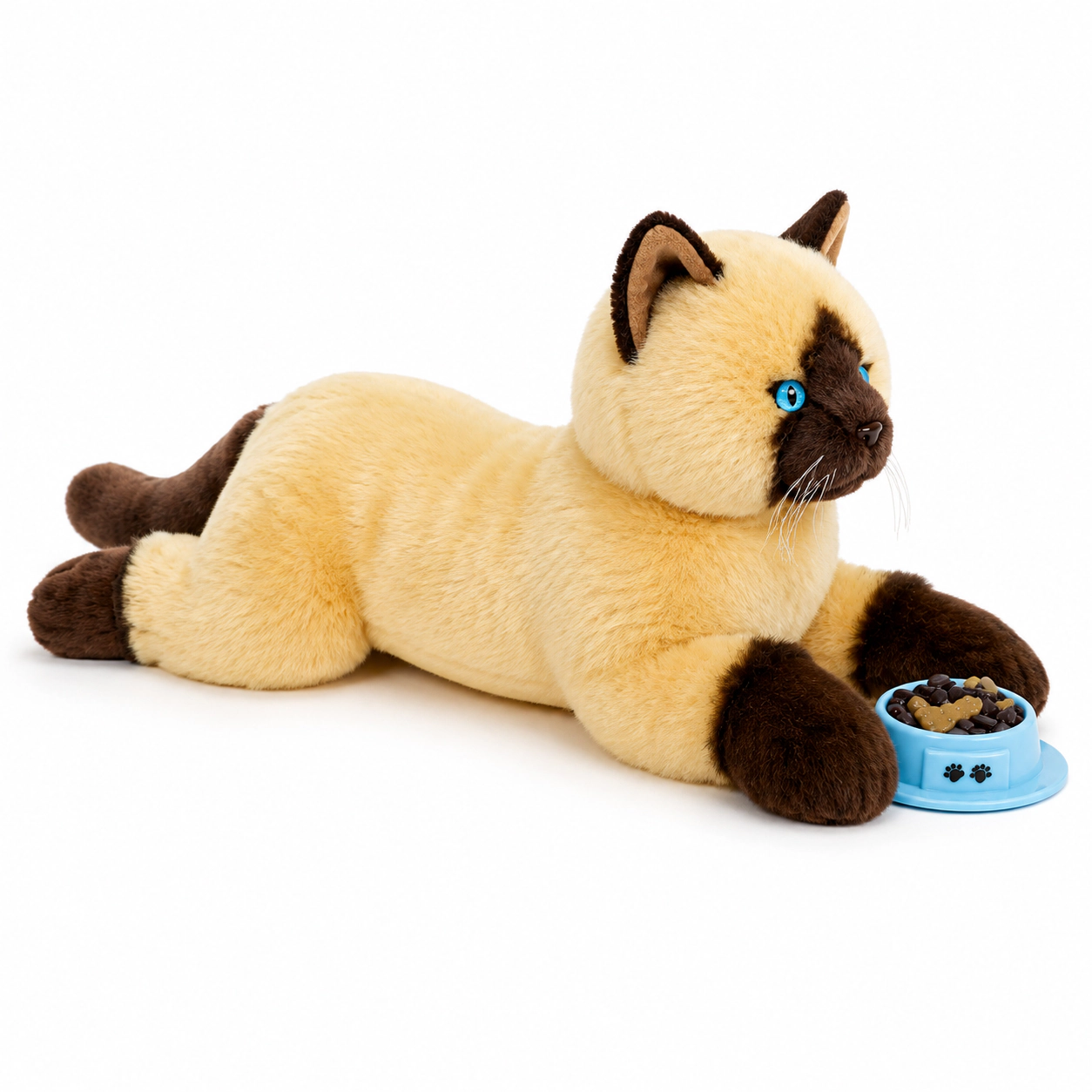 Auswella® Rusty 19 Inch Siamese Cat Plush
