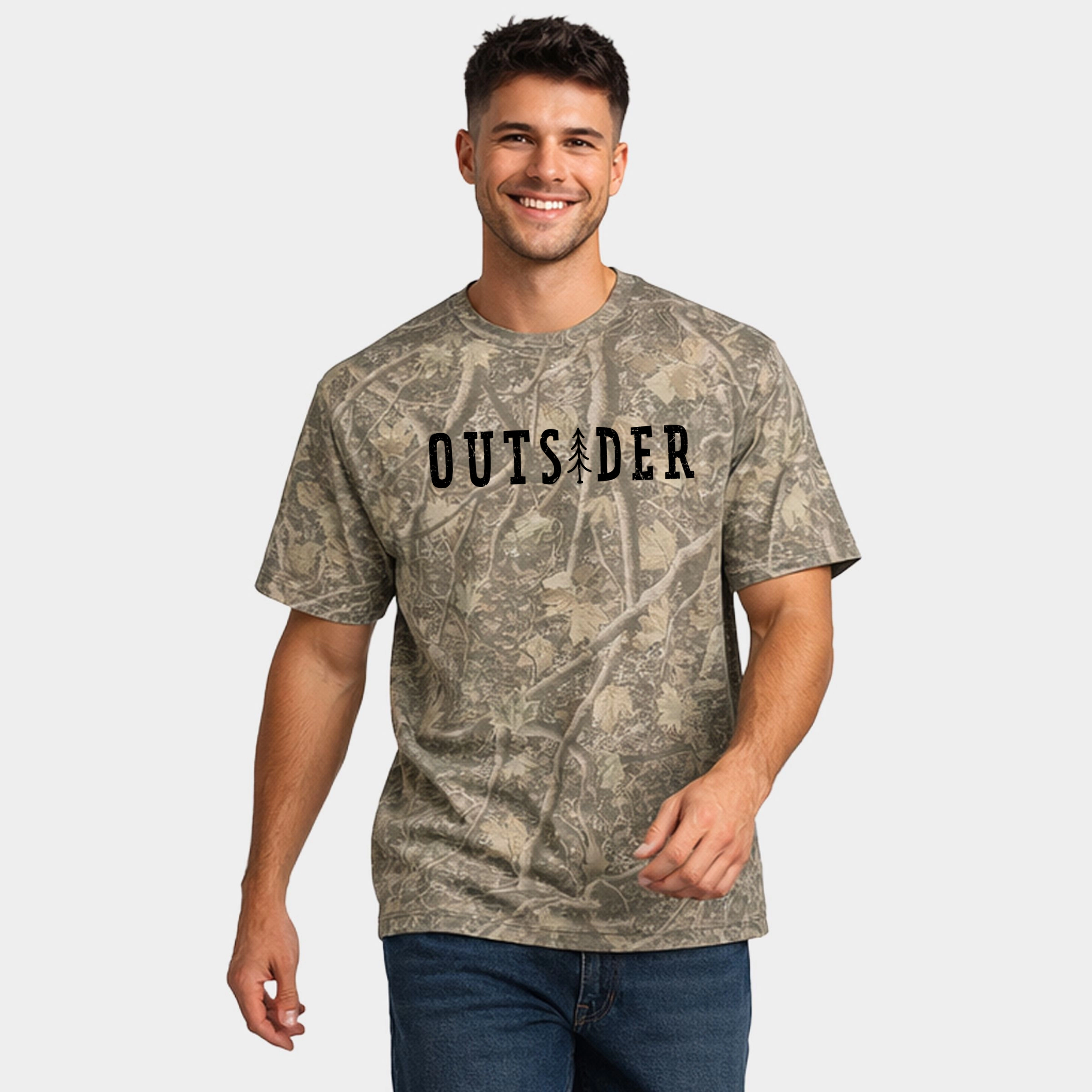Simply Sage Market - Outsider Pine Tree Men's Heavyweight Crew