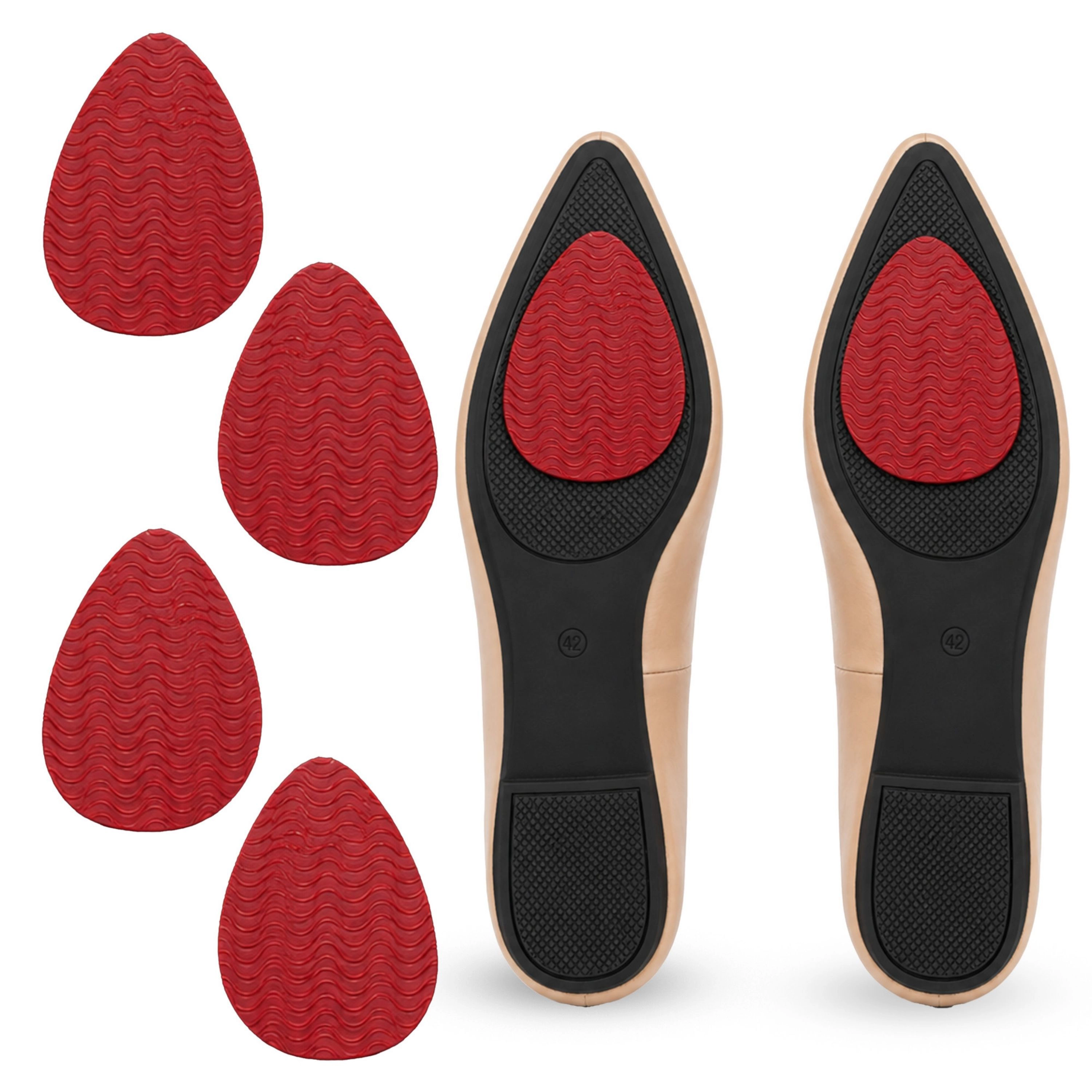 LECHERY Women's 2-Pack No-Slip Grip Shoe Pads – Anti-Slip Grips