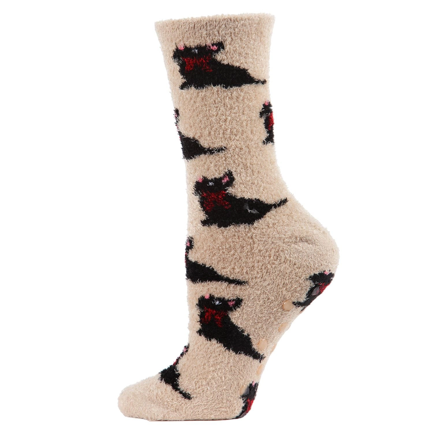 MeMoi Winter Dog Cozy Non-Slip Crew Socks