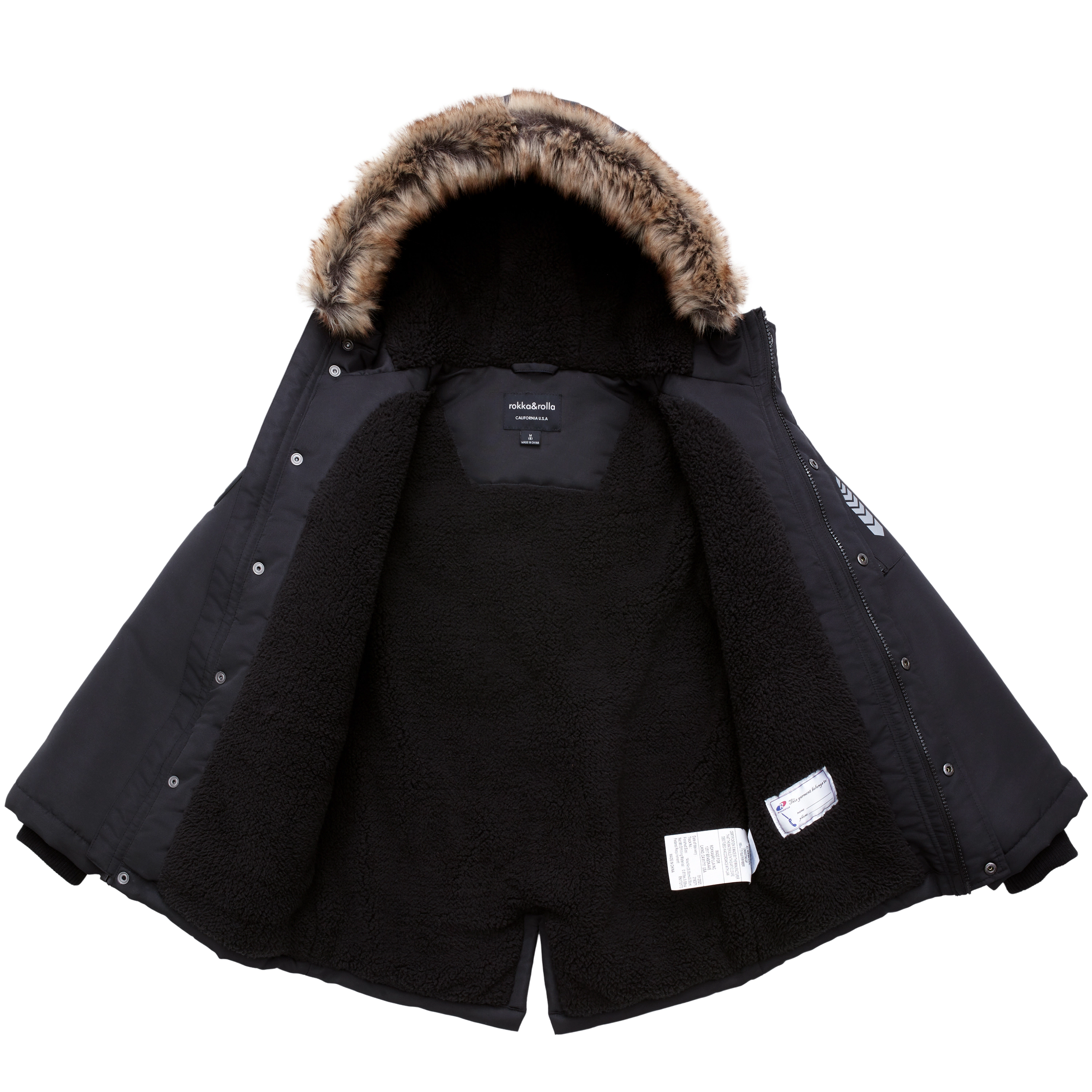 Rokka&Rolla Little & Big Kid Boys Heavyweight Parka