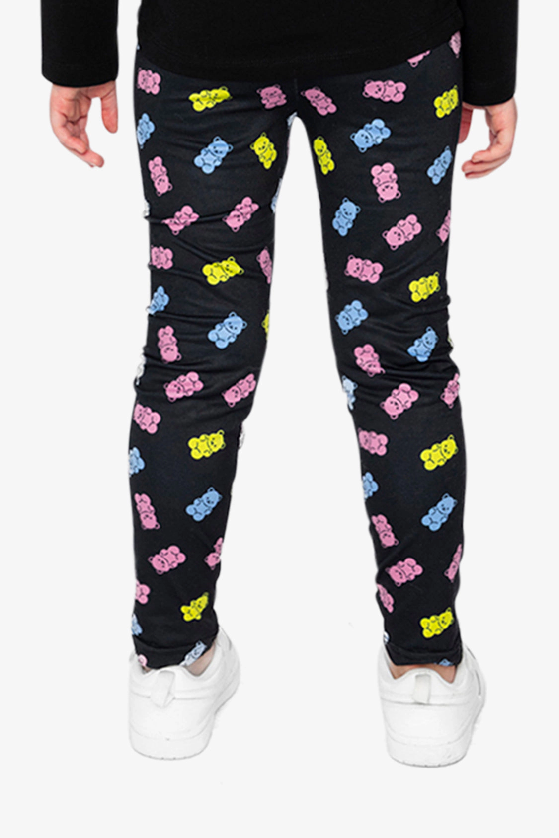 Deux par Girls Gummy Bear Print Elastic-Waist Jersey Leggings