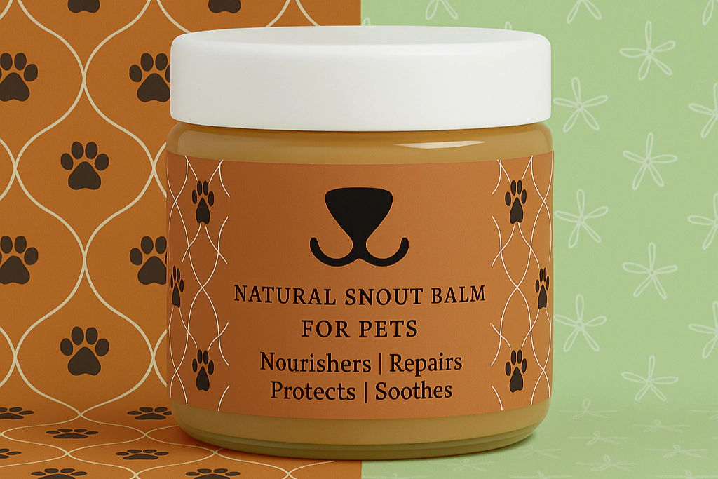 Lizush  Natural Snout Balm for Pets - Non-Toxic, Fragrance-Free, Repairing Moisturizer