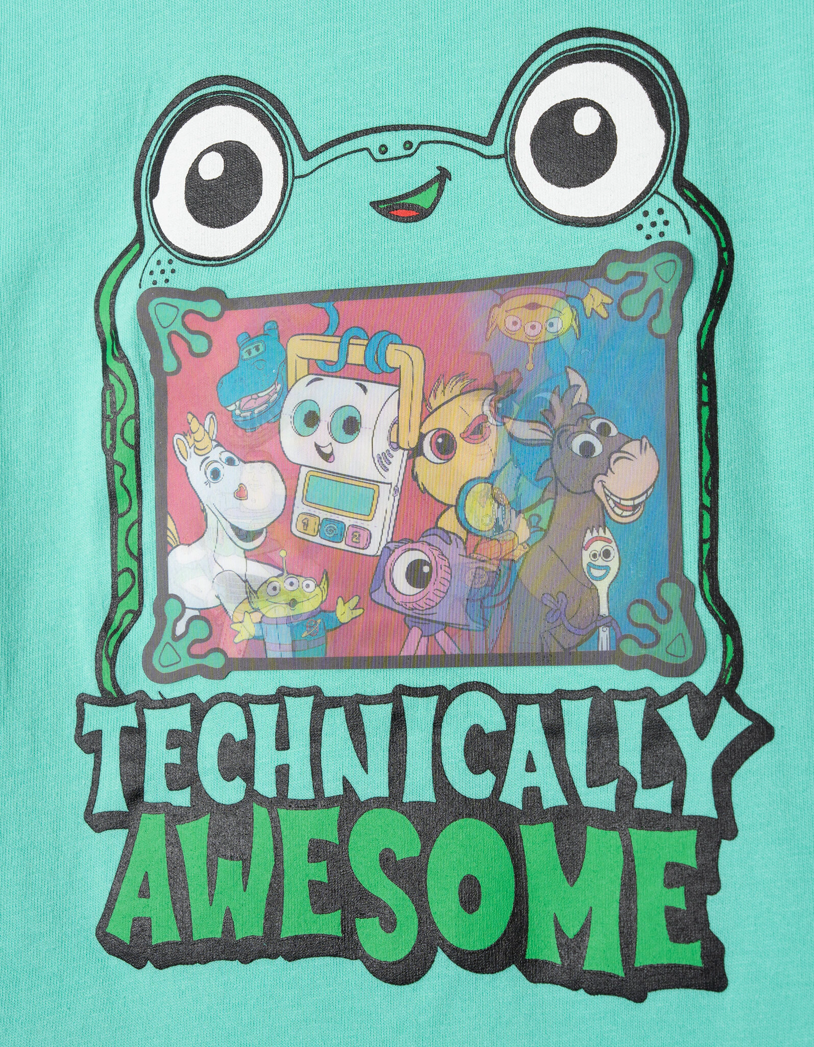 Disney Toy Story Boys' Holographic Short Sleeve T-Shirt