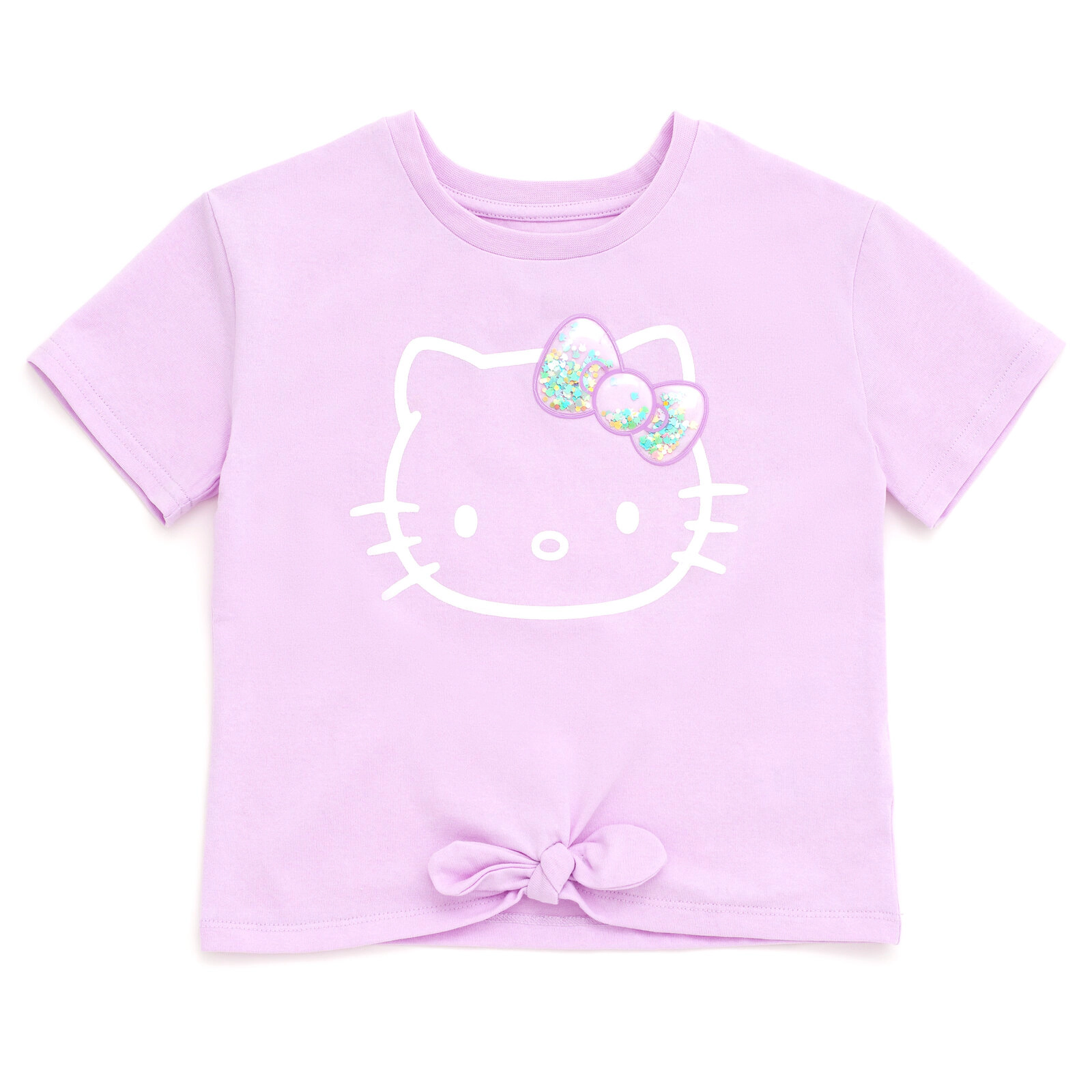 Hello Kitty Girls' 2-Piece T-Shirt and Bike Shorts Set