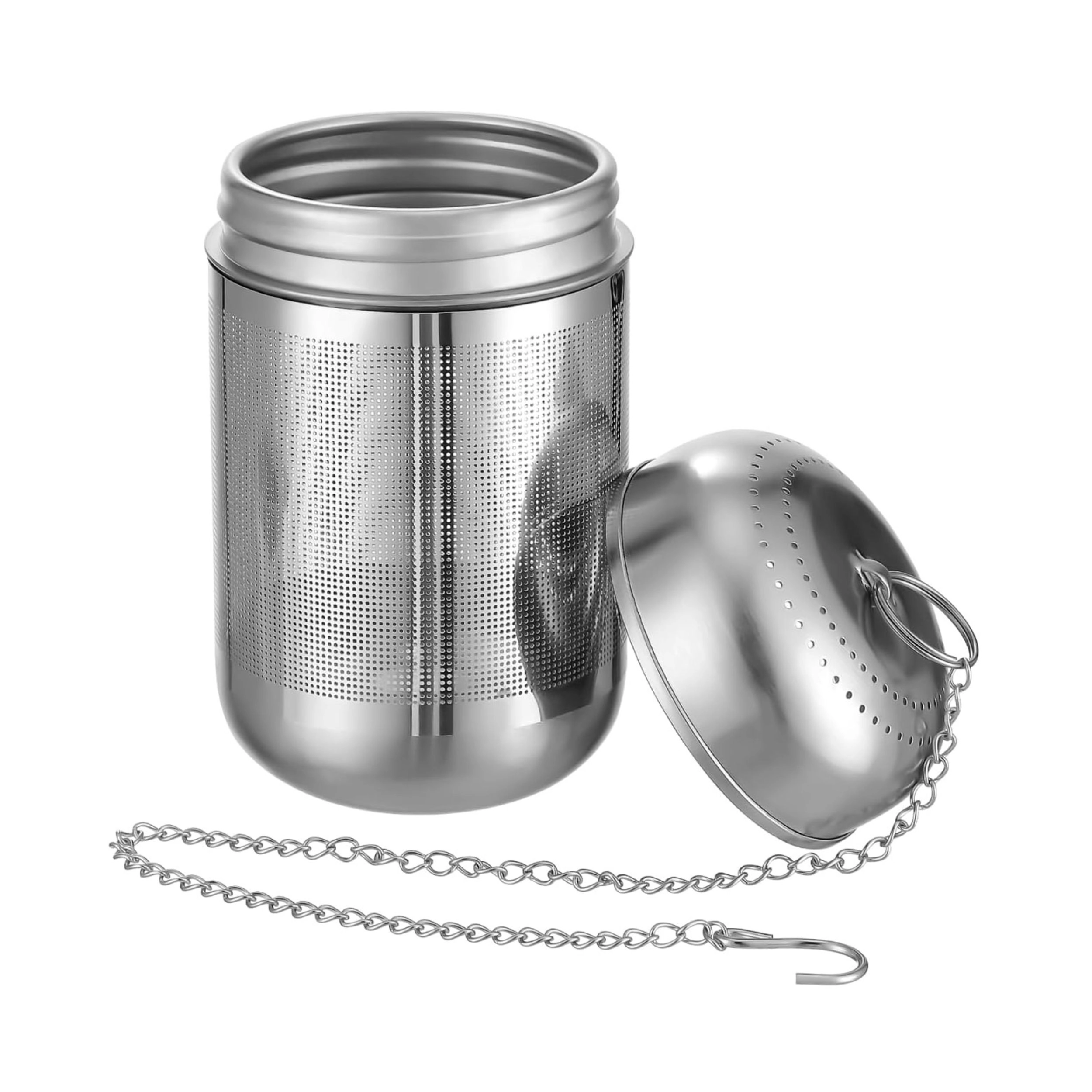 Stock Preferred Stainless Steel Large Tea and Spice Infuser Ball with Long Chain