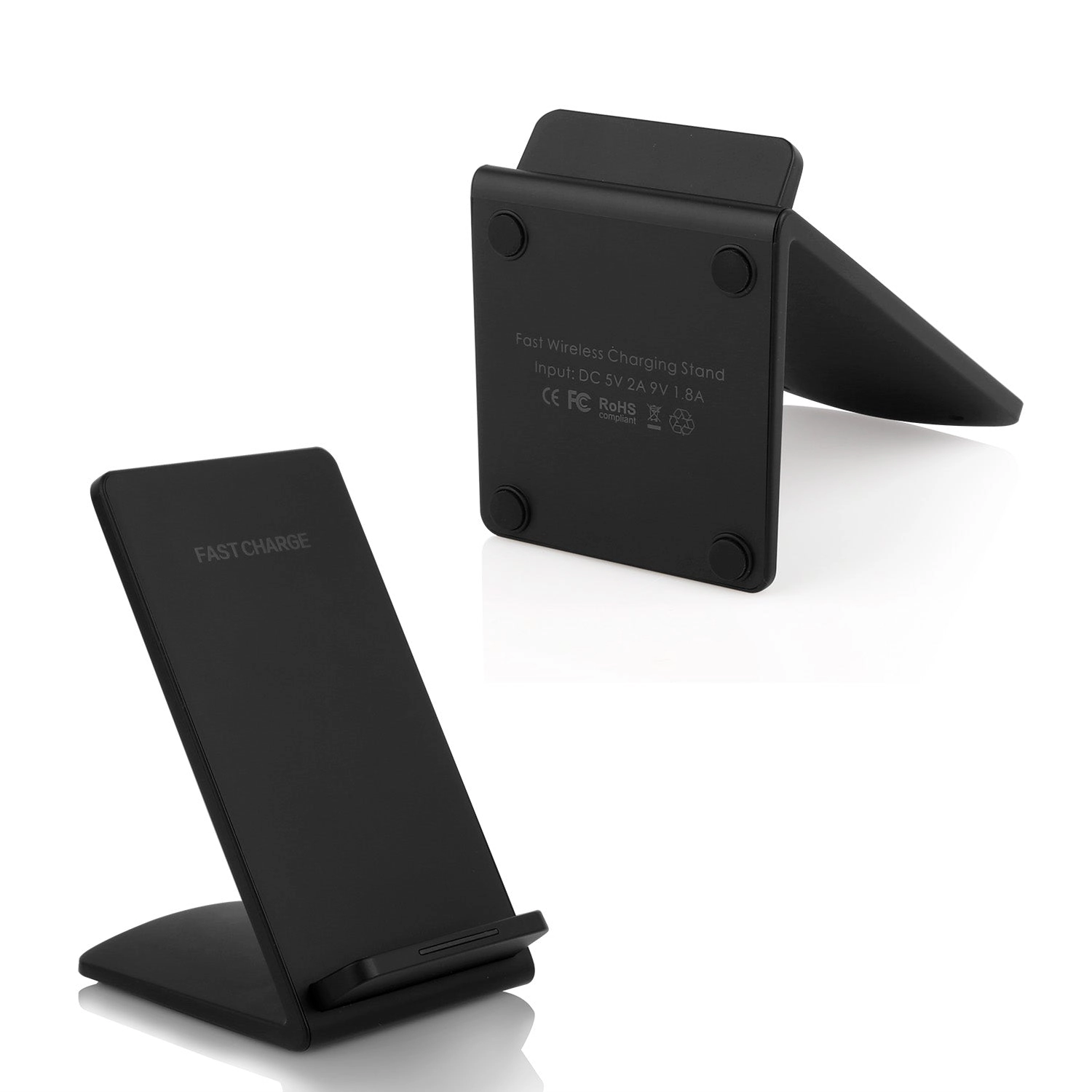 GBruno Dual-Coil 10W Qi Wireless Charging Stand