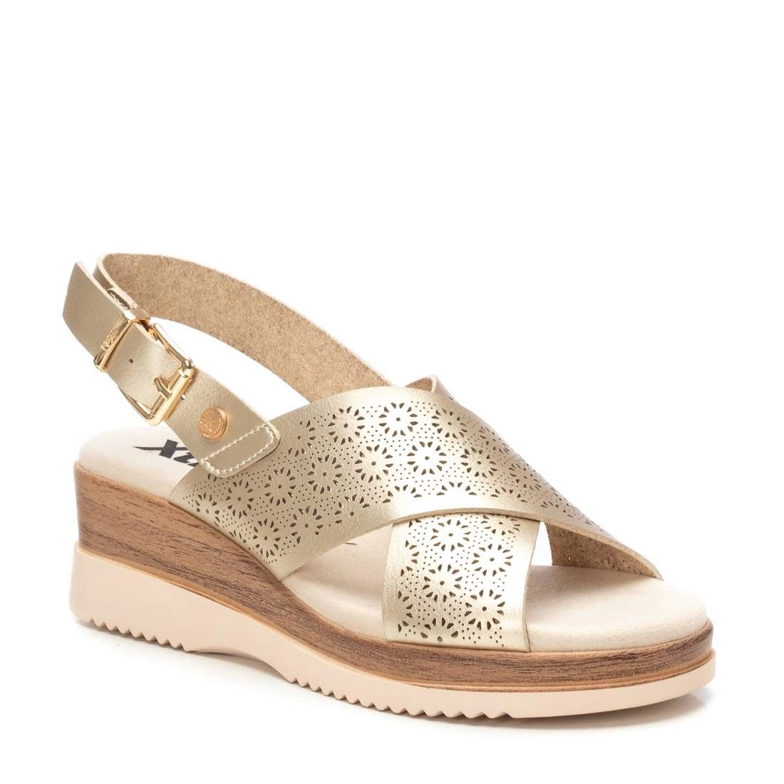 XTI PU Women's Slingback Wedge Sandals