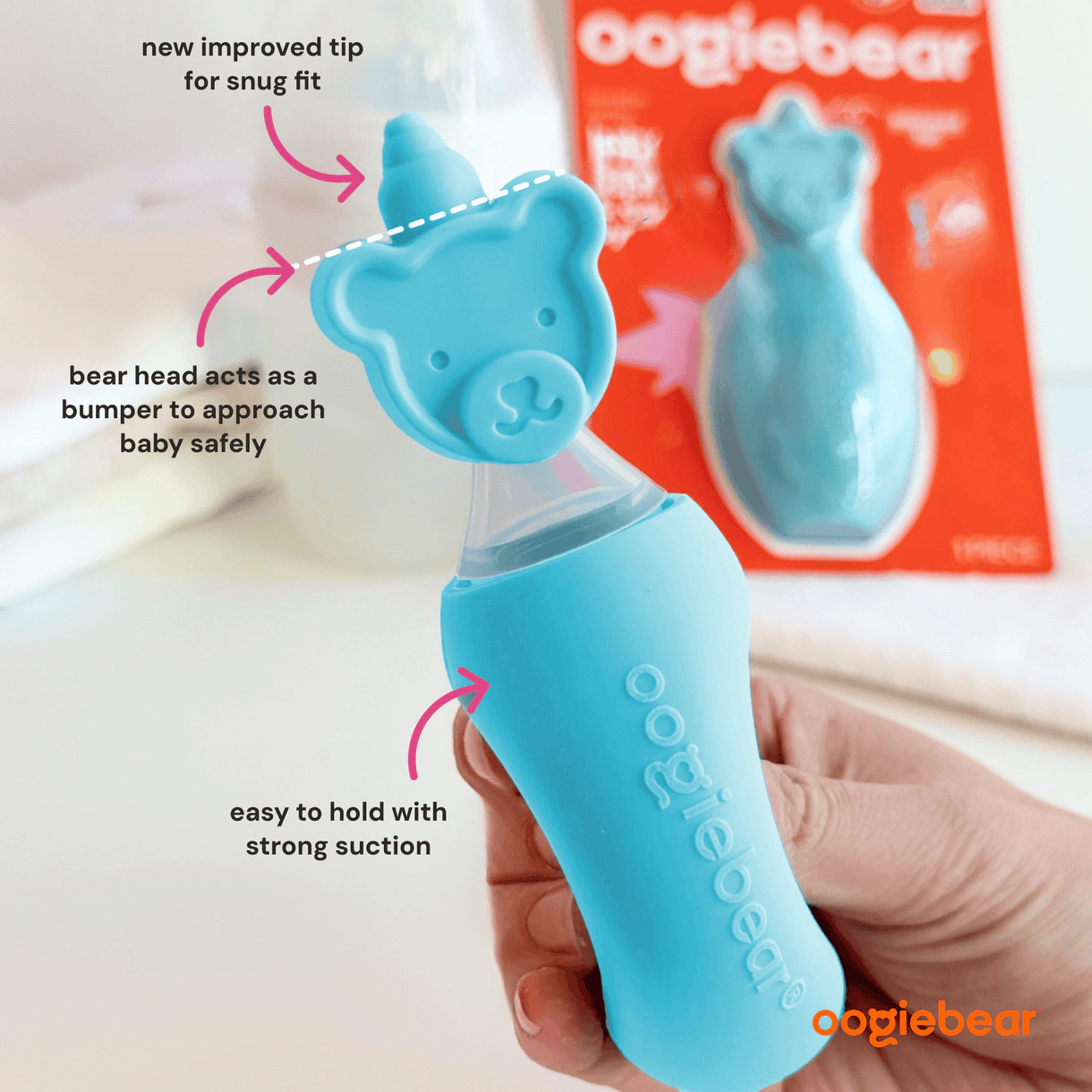 oogiebear All-In-One Baby Nose & Ear Breathing Kit