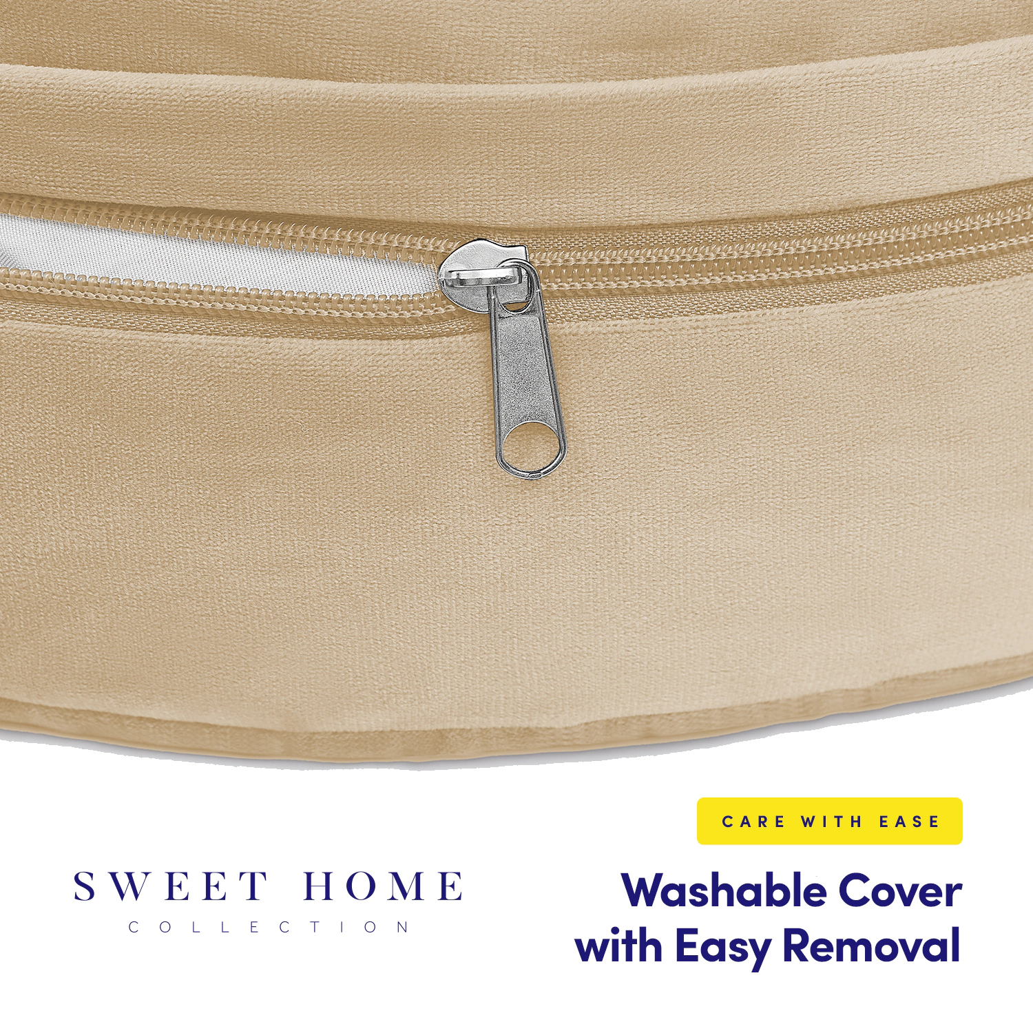 Sweet Home Collection Yoga Round Meditation Pillow
