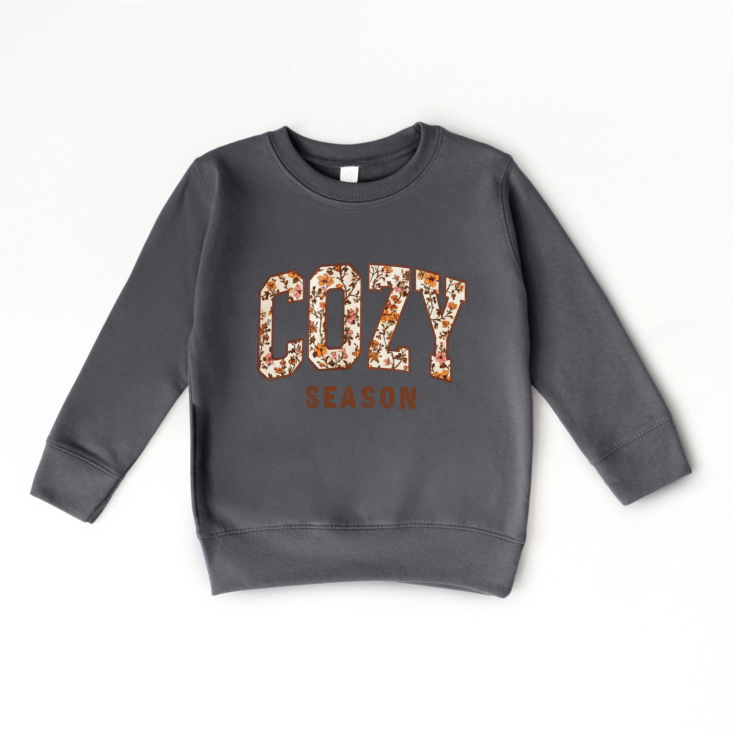 The Juniper Shop - Youth Graphic Sweatshirt Cozy Season Floral