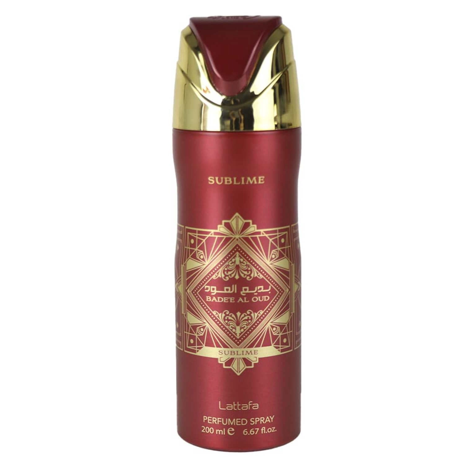 Lattafa Badee Al Oud Sublime Perfumed Body Spray 200 mL