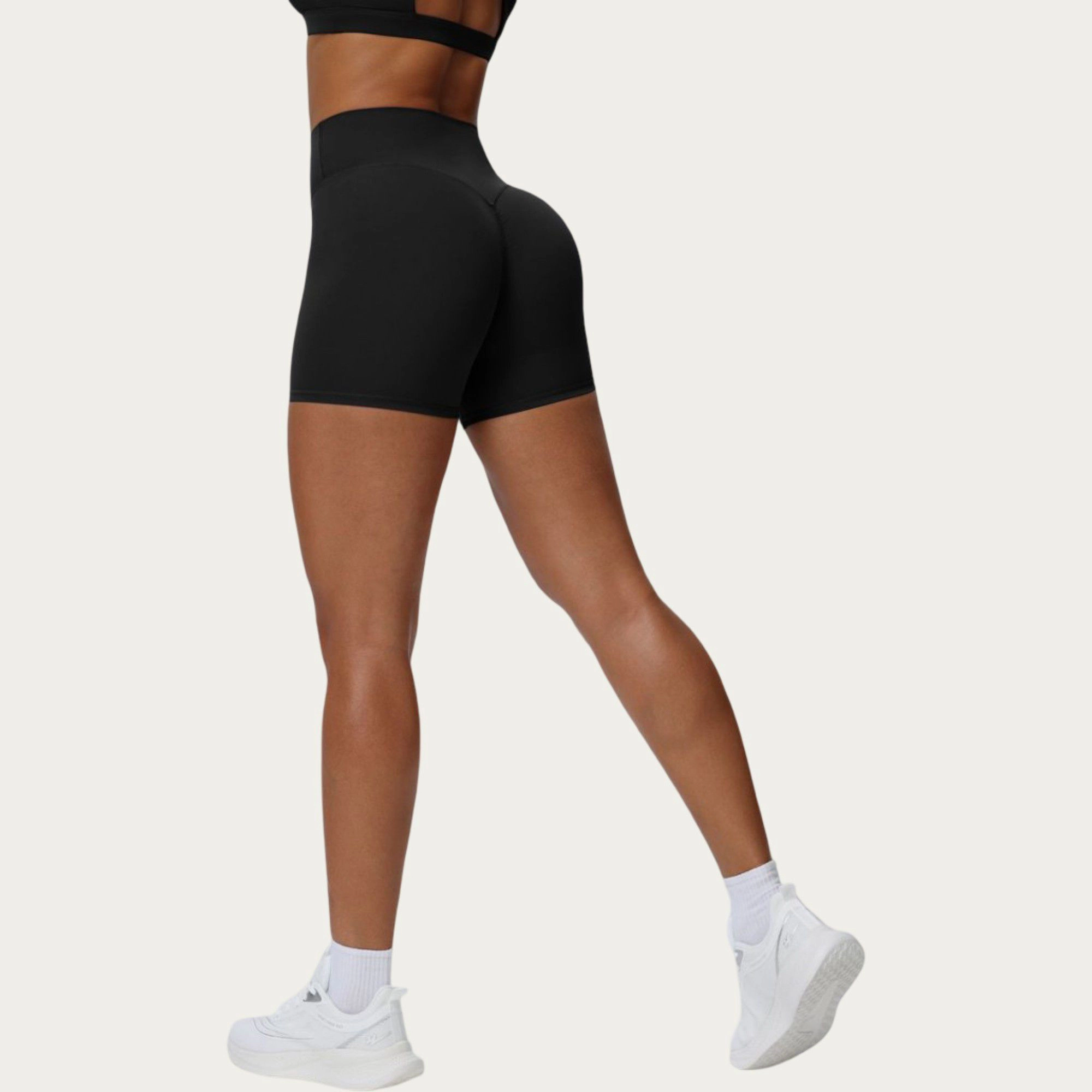 Anna-Kaci Women's High Waist Biker Shorts with Smooth Stretch Knit Fabric