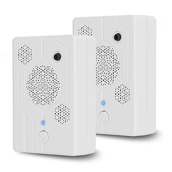 GBruno 2-Pc Rechargeable Ultrasonic Pest Repellent