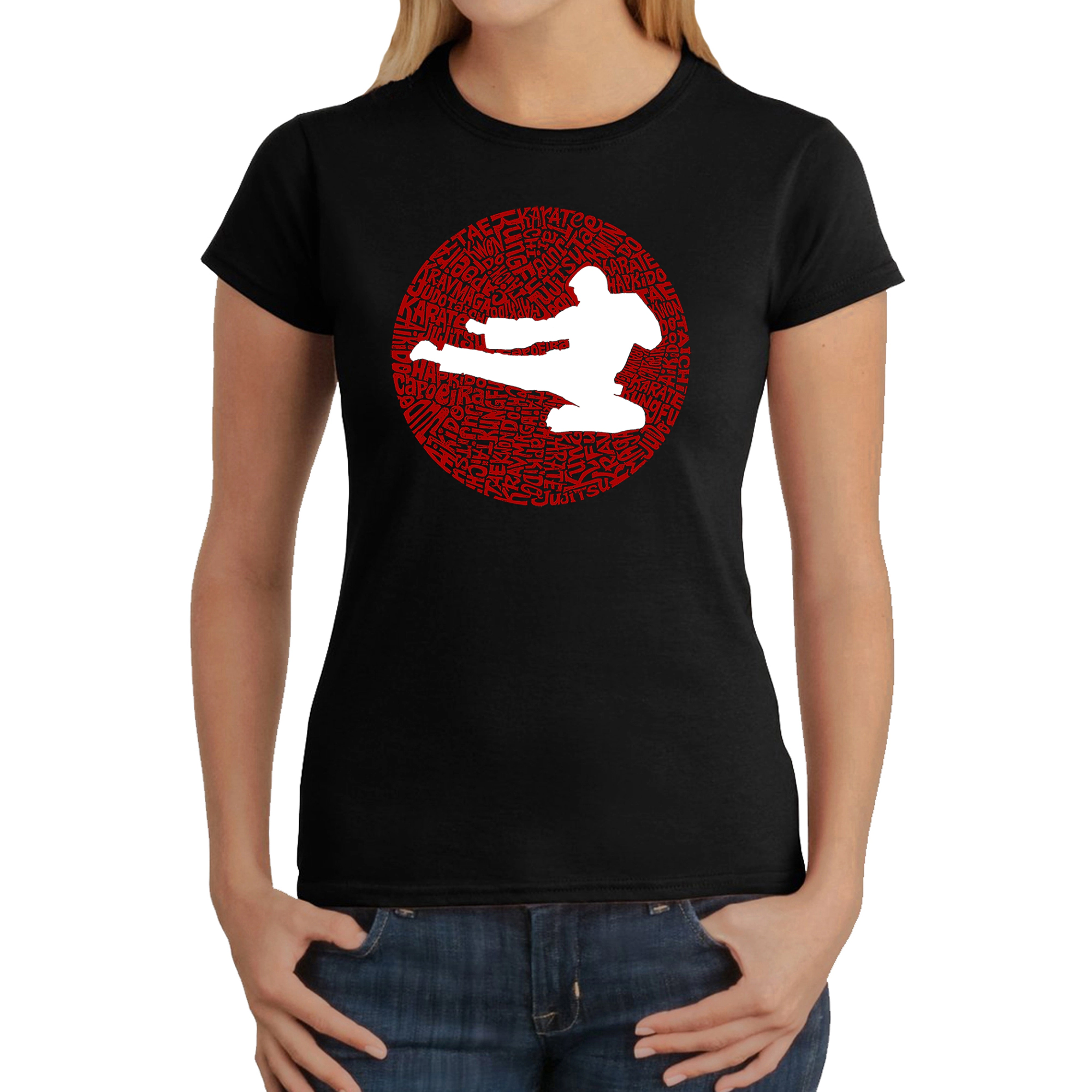 LA Pop Art Women's Word T-Shirt