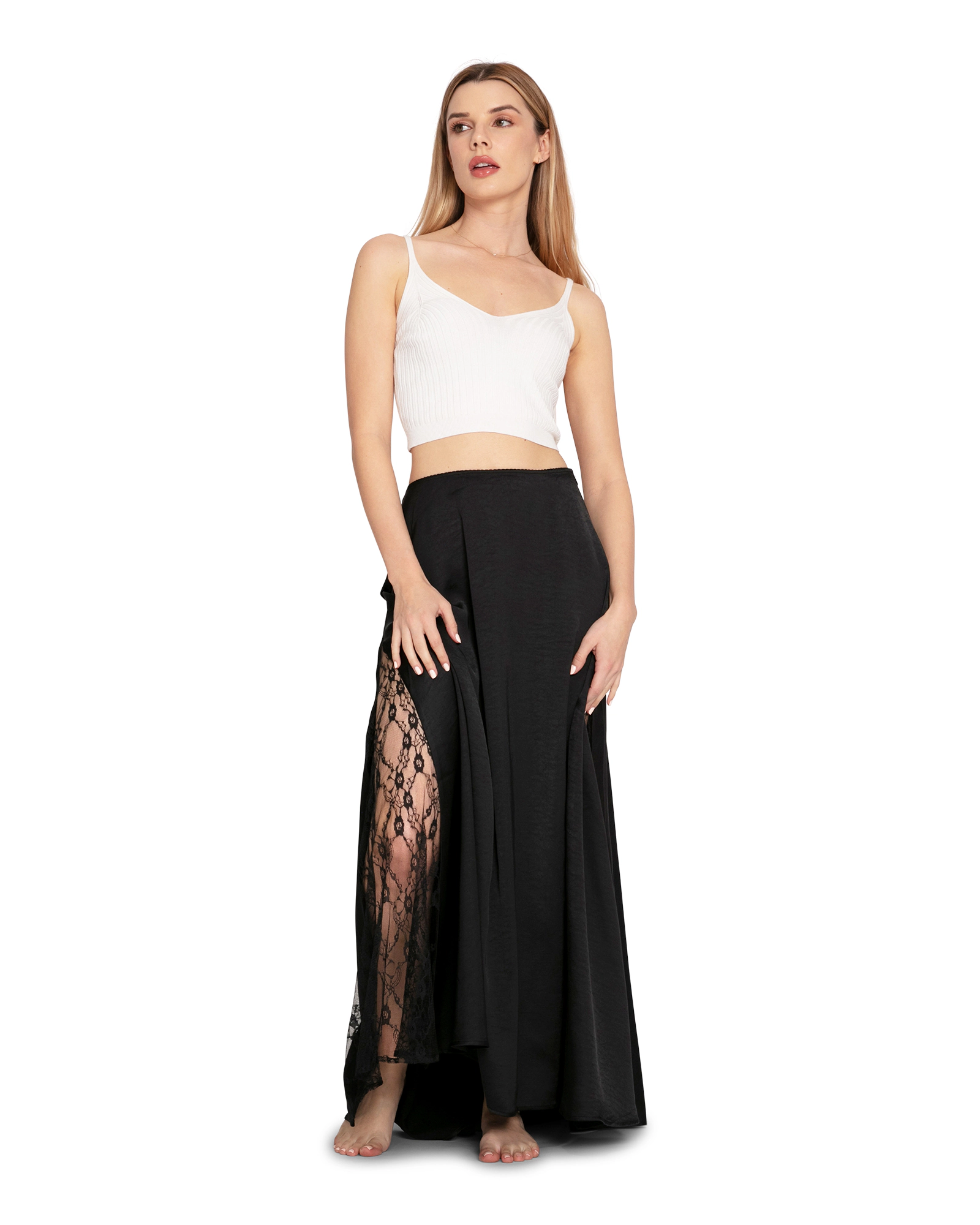 Belle & Bloom Womens California Dreamin' Maxi Skirt