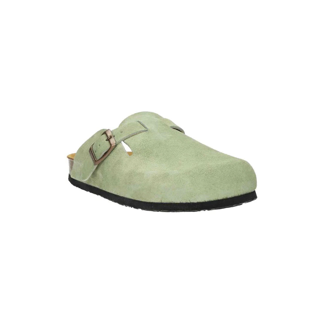 Plakton Women's Clog Suede Blogg Thick Grain