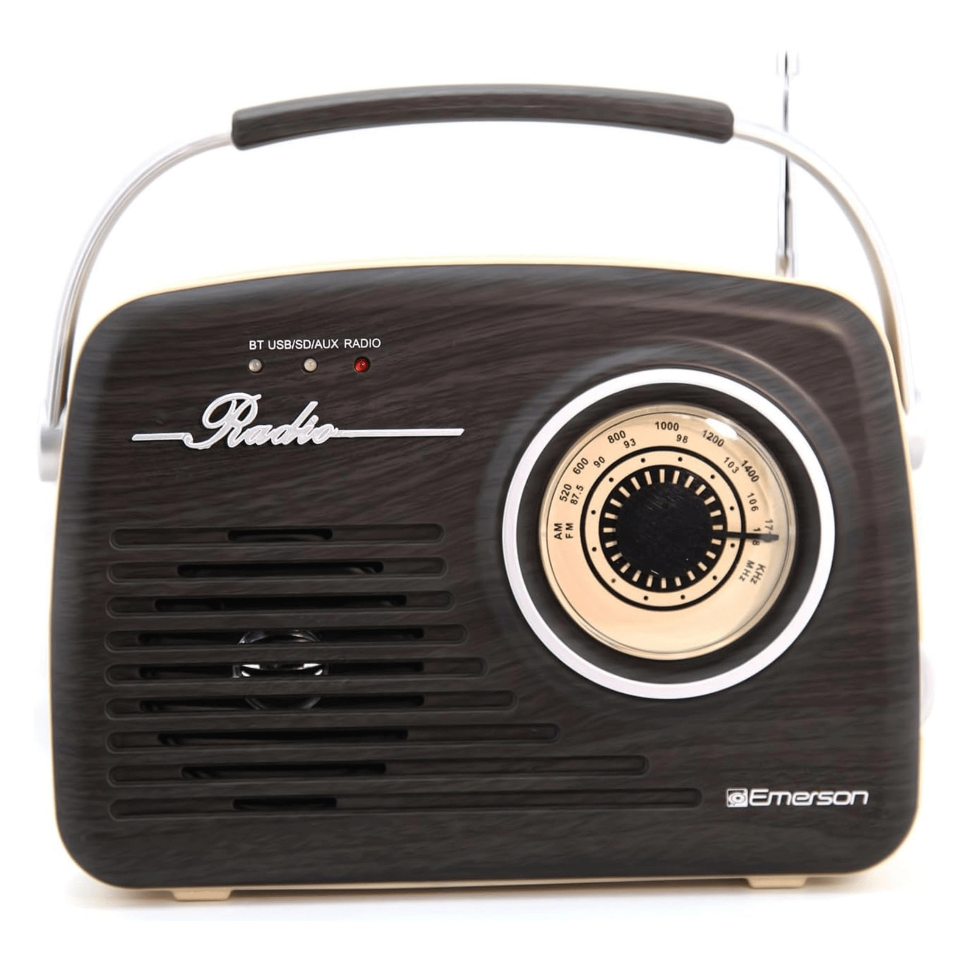 Emerson Portable Retro AMFM Radio