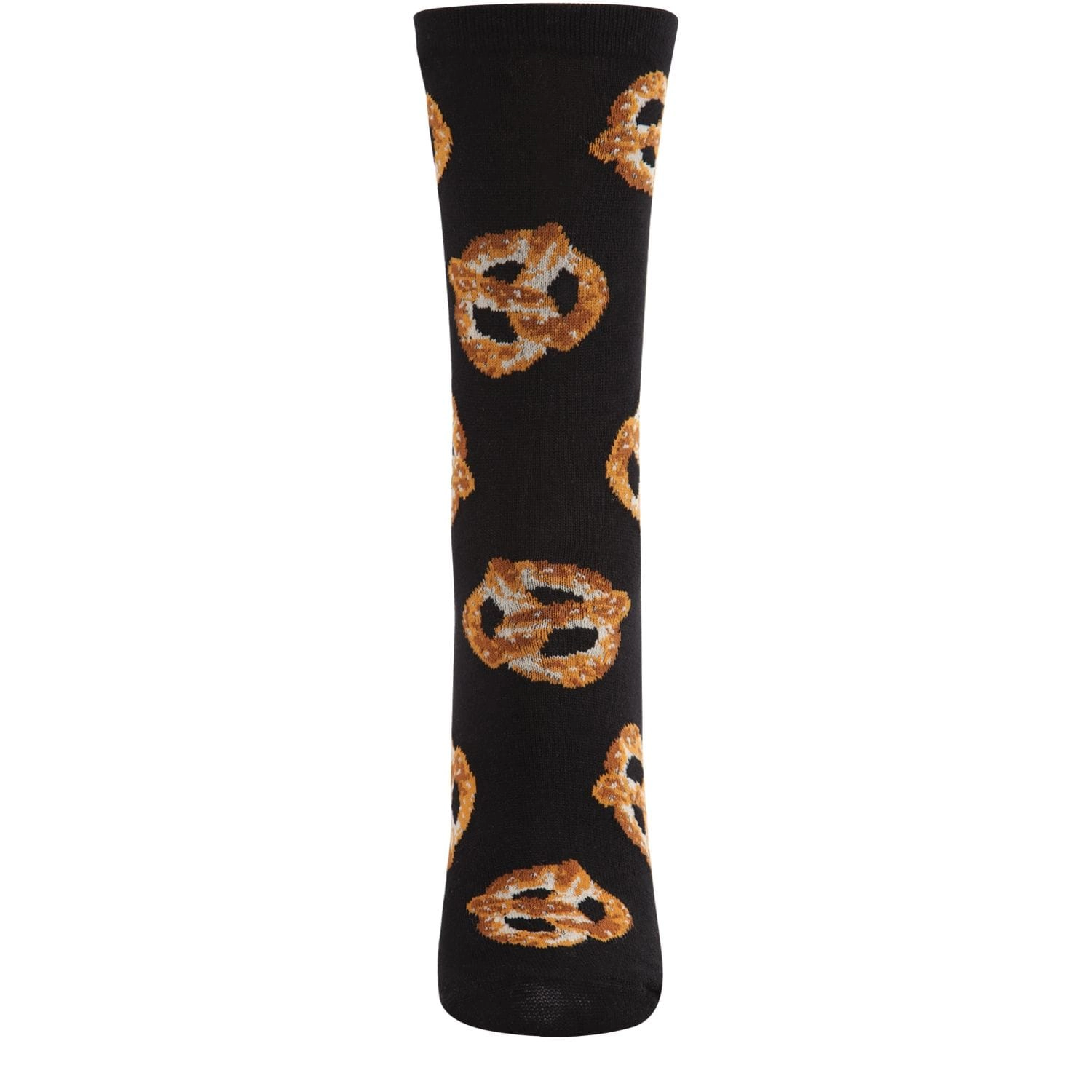 MeMoi Hot Pretzel Bamboo Blend Crew Socks