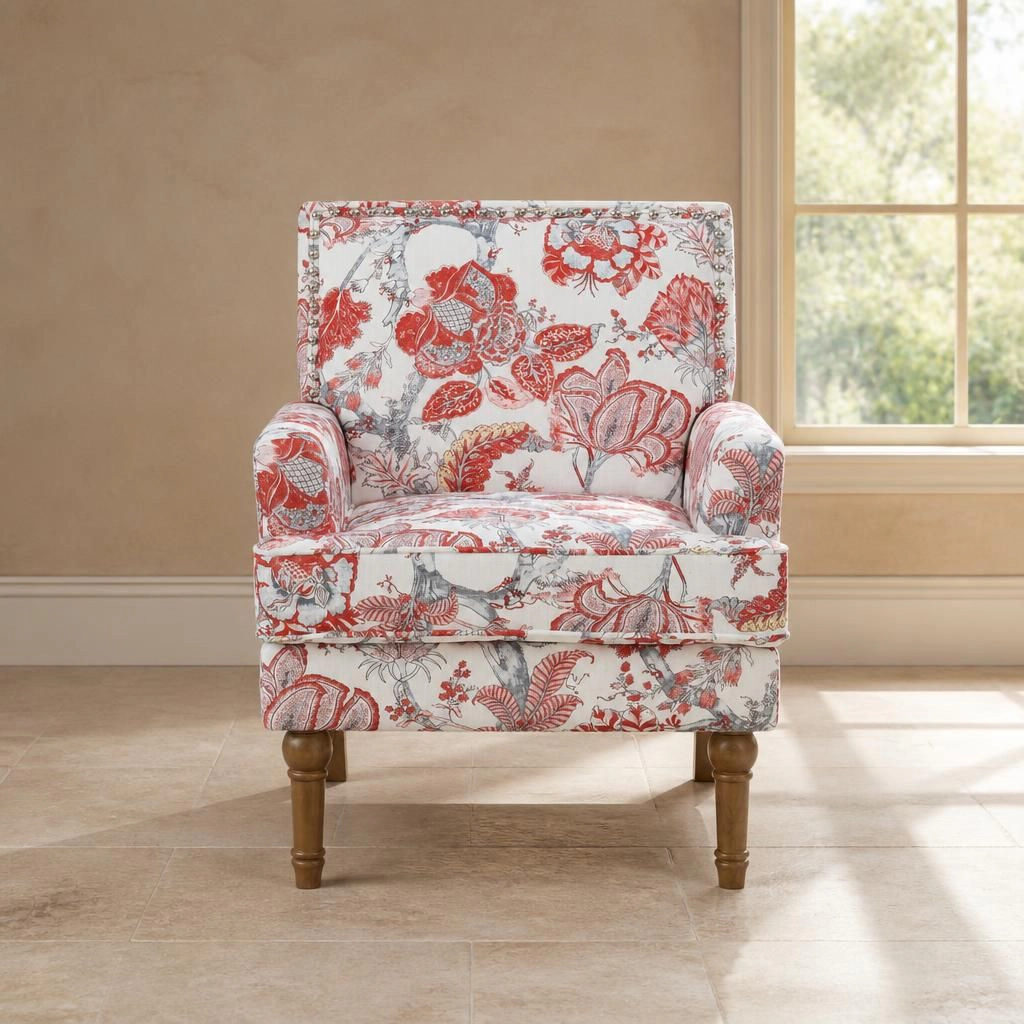 GOODSILO Comfortable Upholstered Single Accent Chair