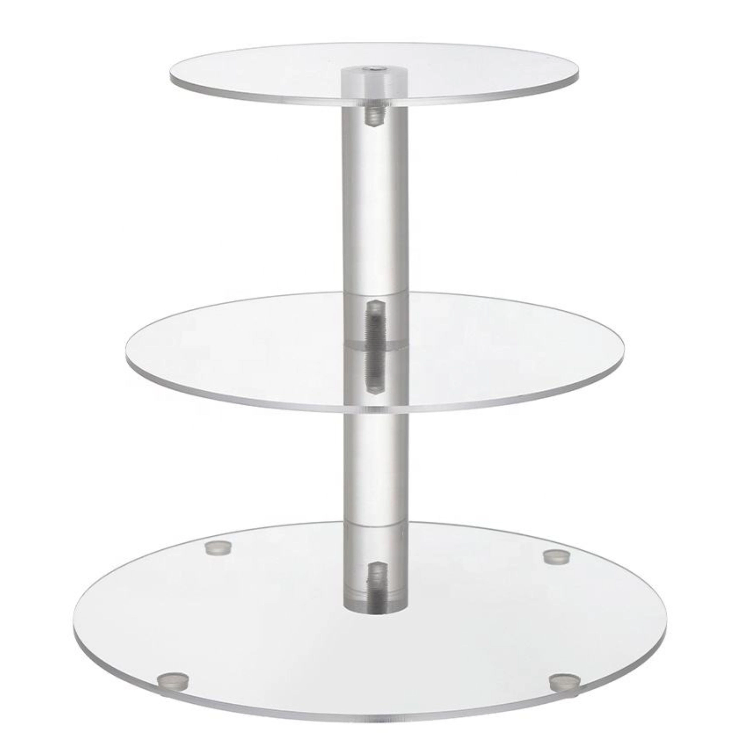 Kitcheniva Acrylic 3 Tier Dessert Cupcake Stand