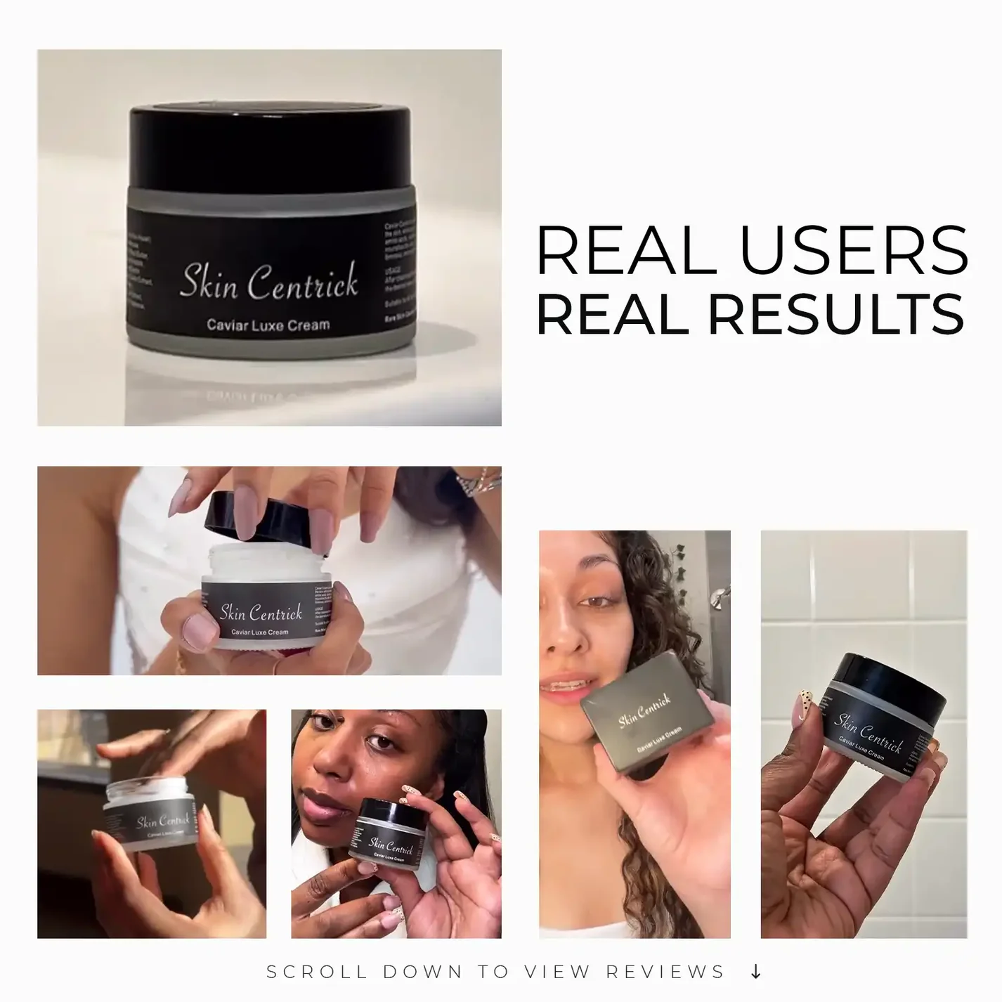 Skin Centrick Caviar Luxe Cream – Firming & Hydrating Face Moisturizer