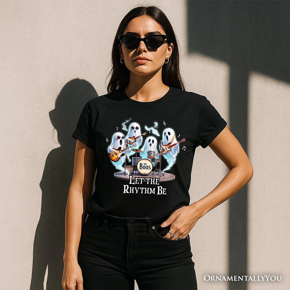 OrnamentallyYou Unisex Let The Rhythm Be Ghost Band T-Shirt
