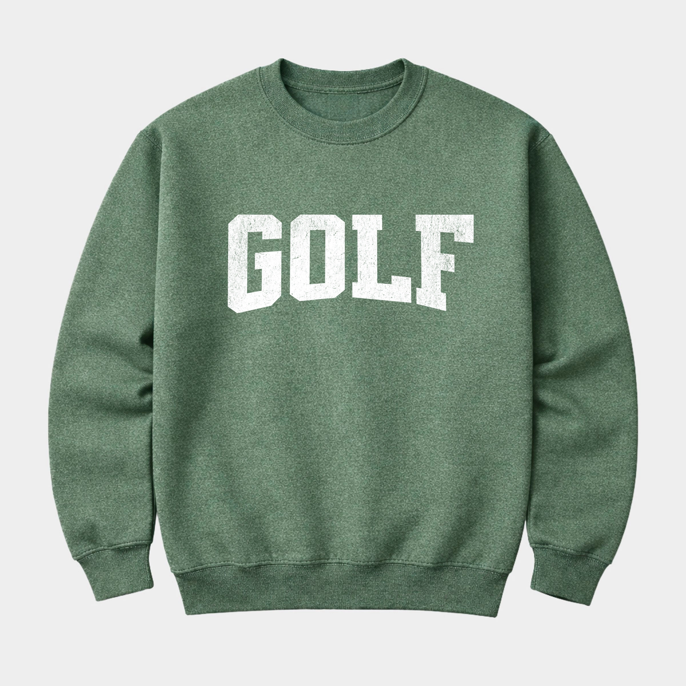 Simply Sage Market - Golf Arched Varsity Men's Graphic Sweatshirt