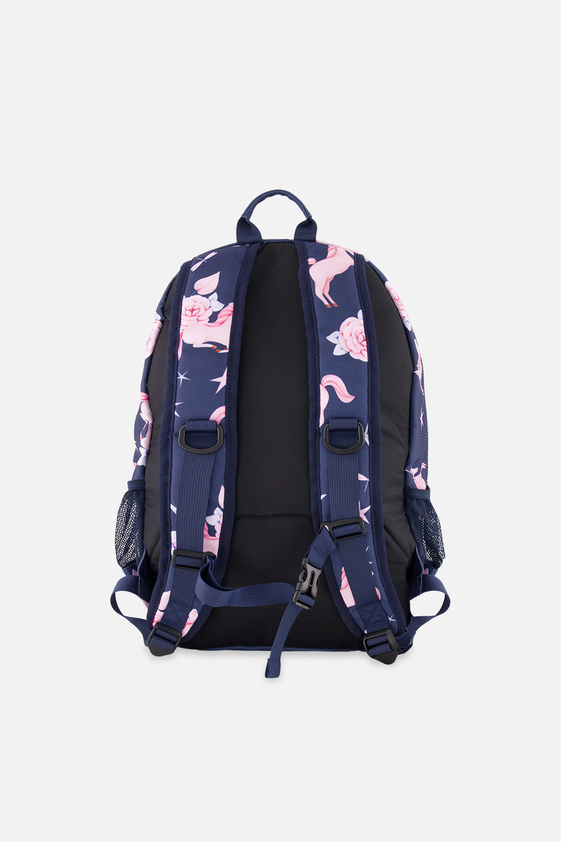 Deux par Deux Girls Unicorn Print Two-Compartment Backpack with Padded Laptop Sleeve