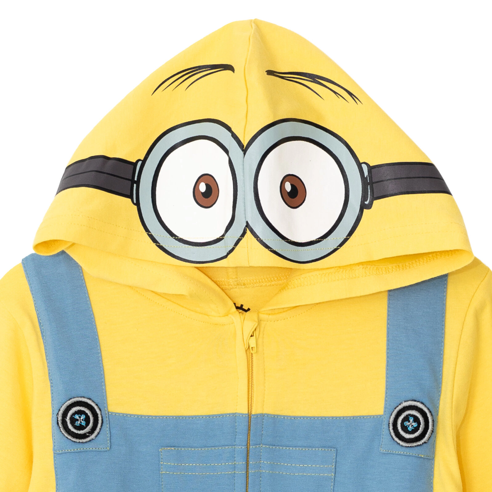 Despicable Me Minions Cosplay Hooded One Piece