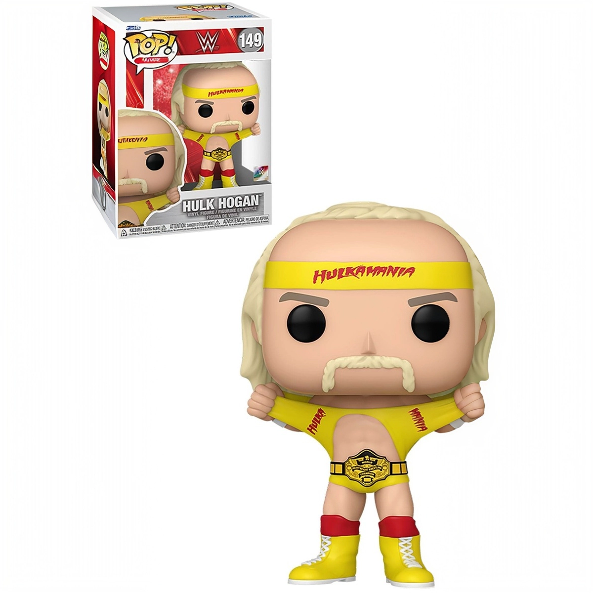 Funko Pop! WWE: Hulk Hogan with Belt #149