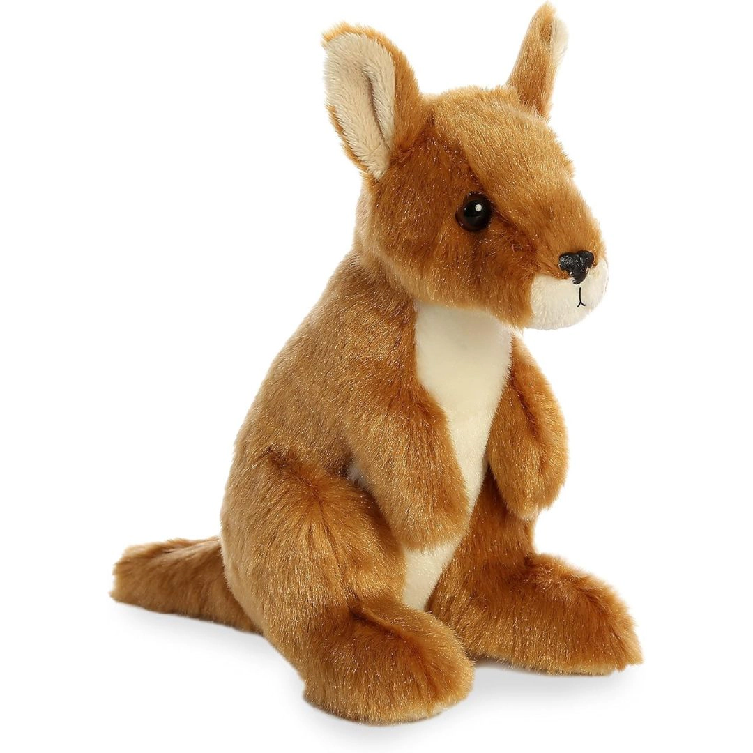 Aurora Mini Flopsie Kangaroo 8-Inch Stuffed Animal Plush