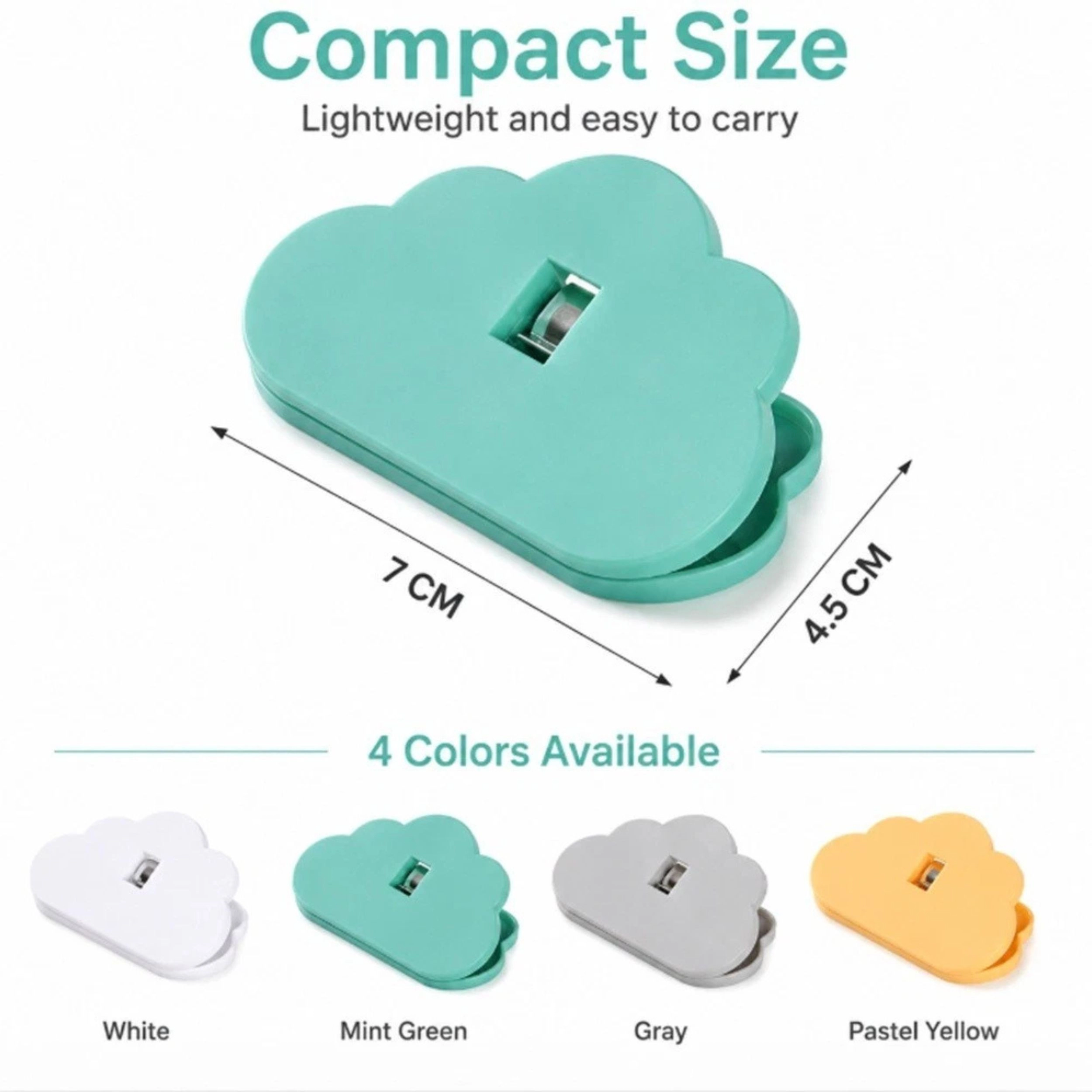 Home Collection Pack of 8 Airtight Chip Bag Clips Food Sealing Clips for Kitchen Storage