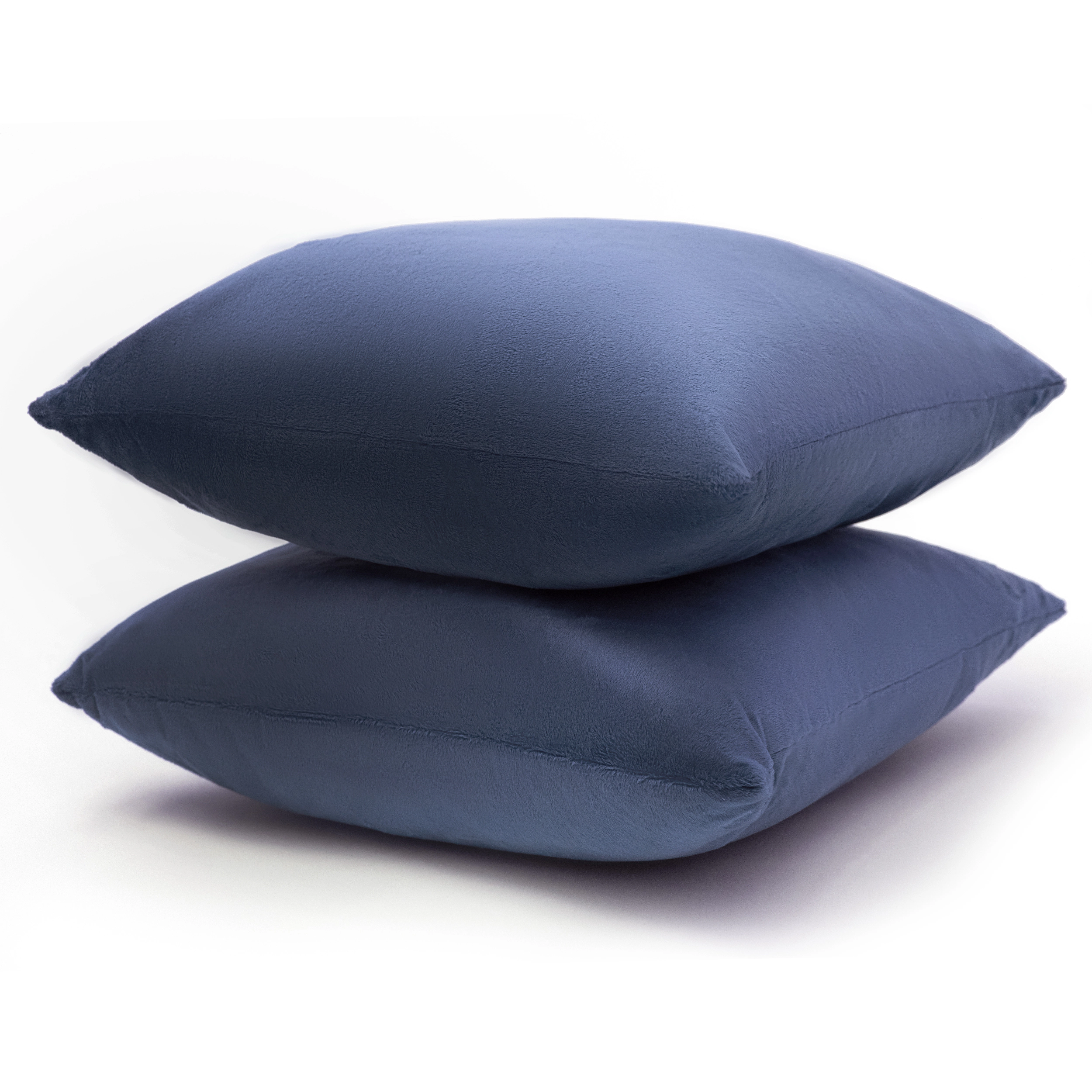 Cheer Collection -Inch Velour Decorative Throw Pillows with Inserts
