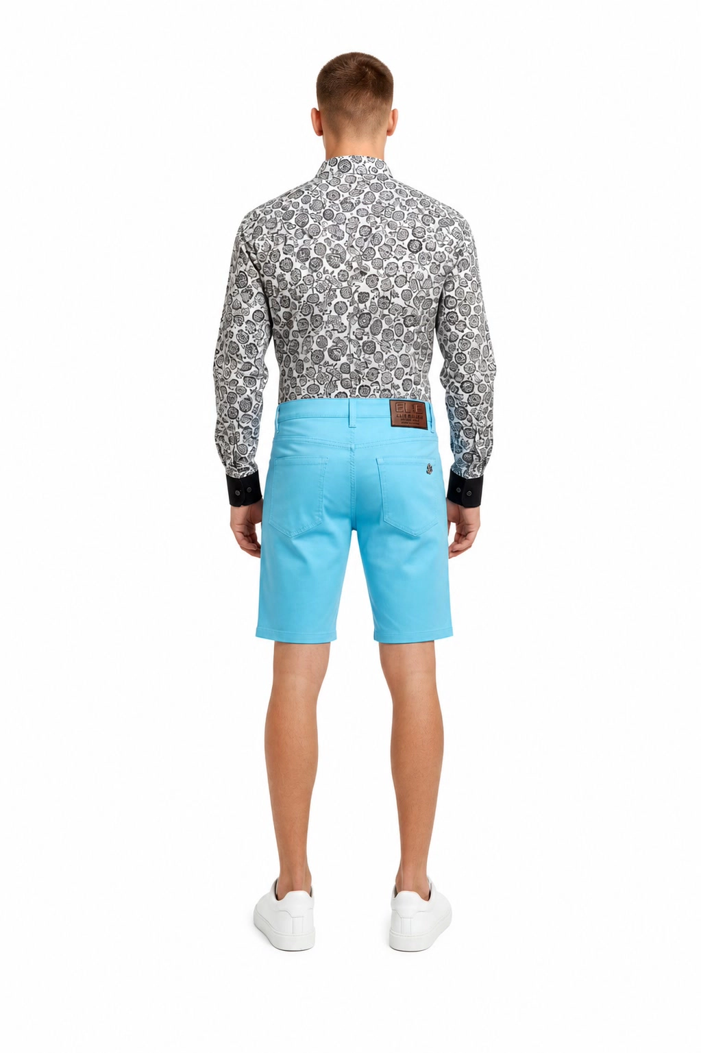 Elie Balleh Men's Twill Five Pocket Short Pants