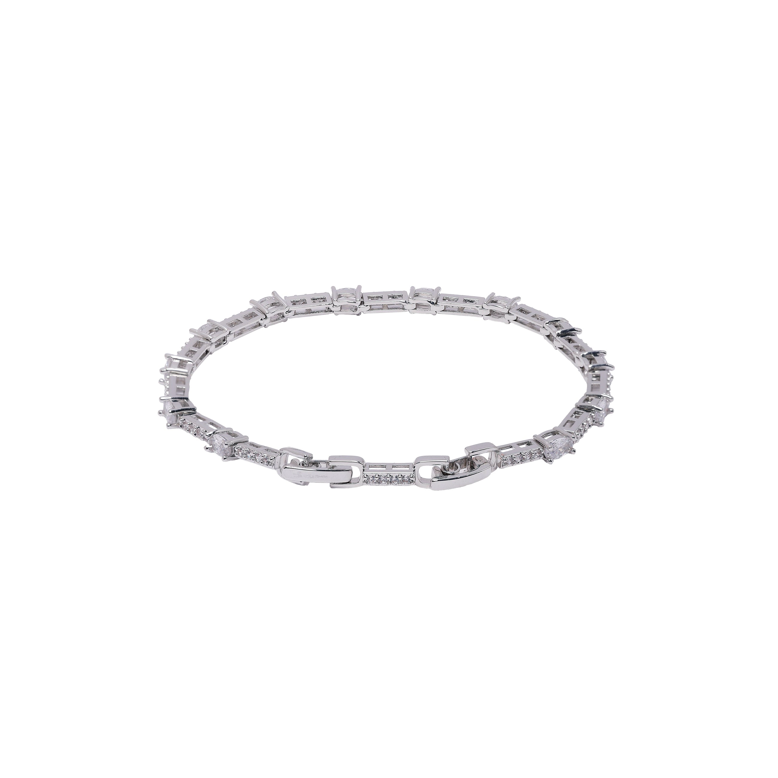 AGP PARIS Womens Diva Oval Drop Bracelet