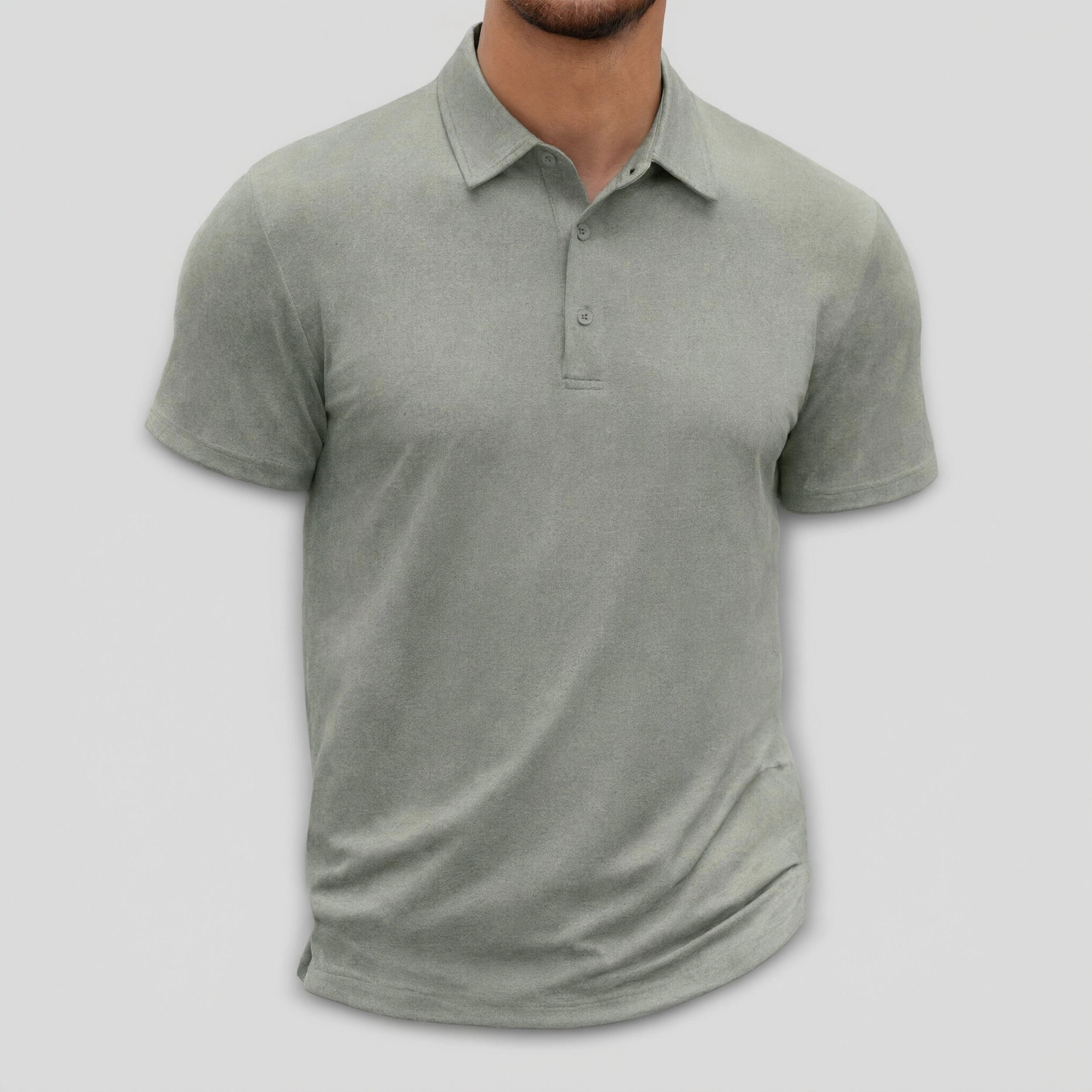 COOFANDY Men's Regular Fit Short Sleeve Collar Neck Polo Shirt