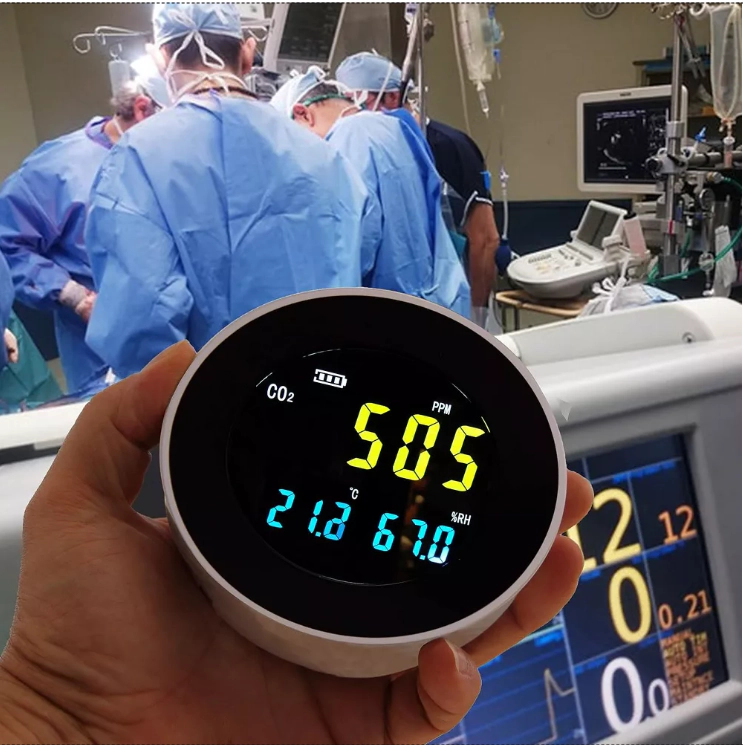 Pyle Smart Indoor Air Quality Monitor - Digital Hygrometer Thermometer Gauge