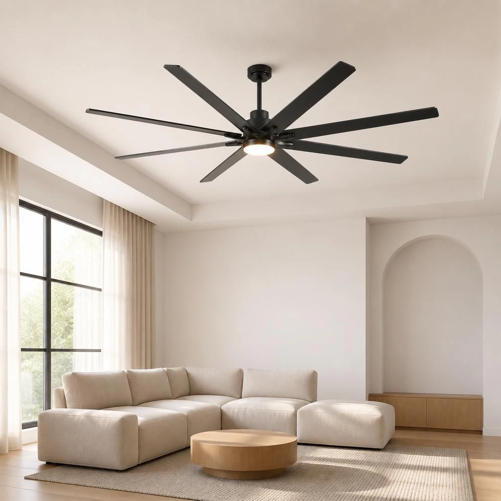 ELEMENT ACE Large Low Profile Quiet Ceiling Fan