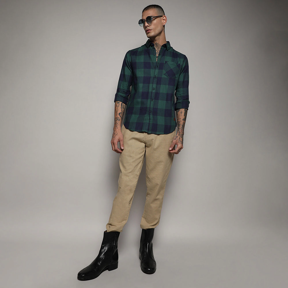 Men's Buffalo Check Shirt